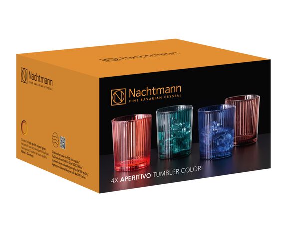 Nachtmann 4er Becherset Colori