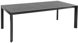 OUTDOOR Gartentisch ausziehbar 3D Glas