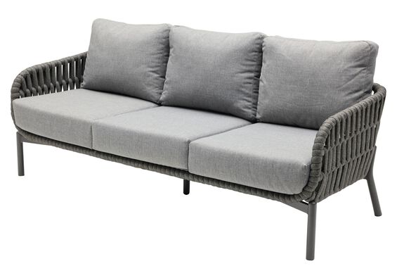 OUTDOOR Low Dining Gartensofa 3-Sitzer
