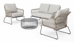 OUTDOOR Rope Garten-Loungeset
