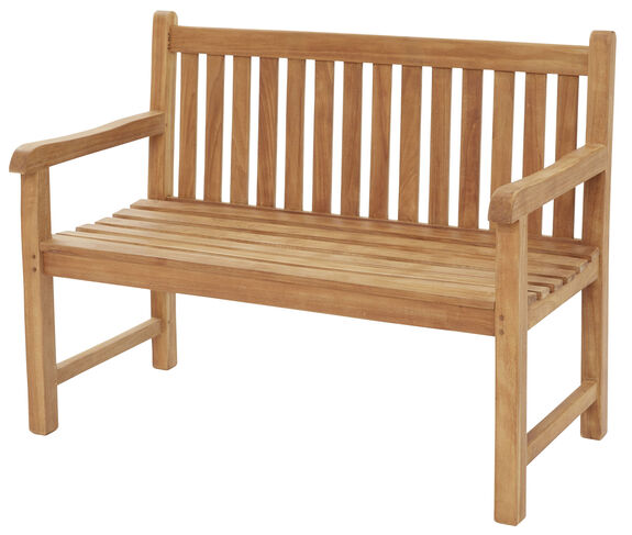 OUTDOOR Teak Gartenbank 120
