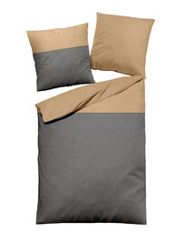 Dormisette Melange-Flanell-Bettwäsche