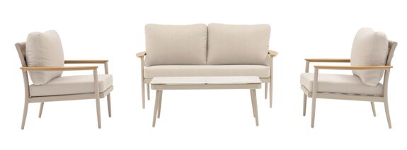 OUTDOOR Gartenlounge-Set 4 tlg.