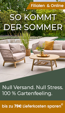 Gartenmöbel Versandkosten Aktion