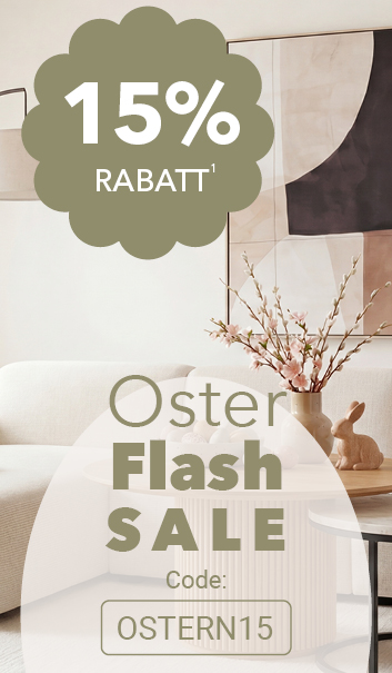 Werbebanner Oster Flash Sale - 15% Rabatt sichern¹