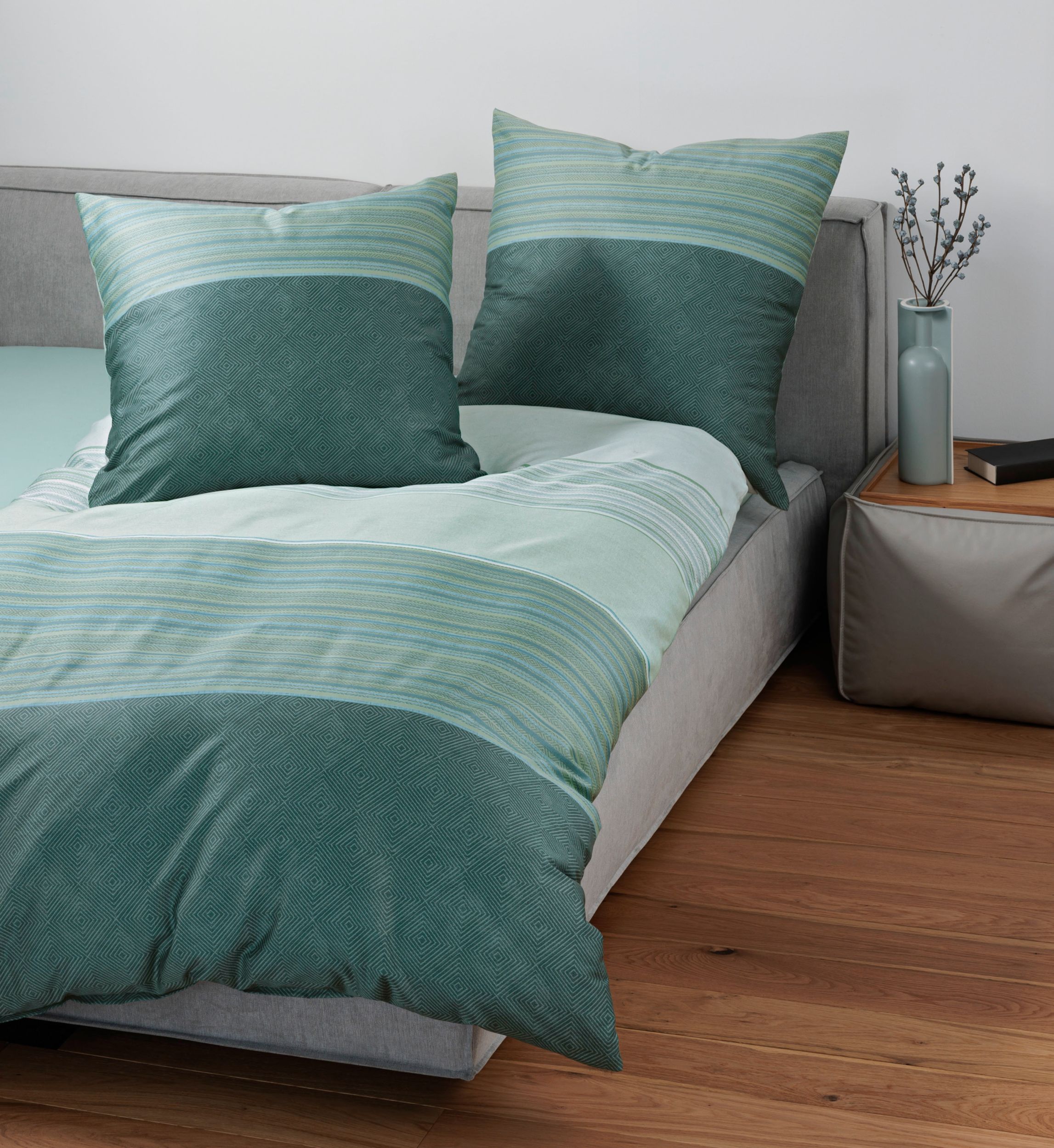 Janine Mako-Satin-Bettwäsche image number 2