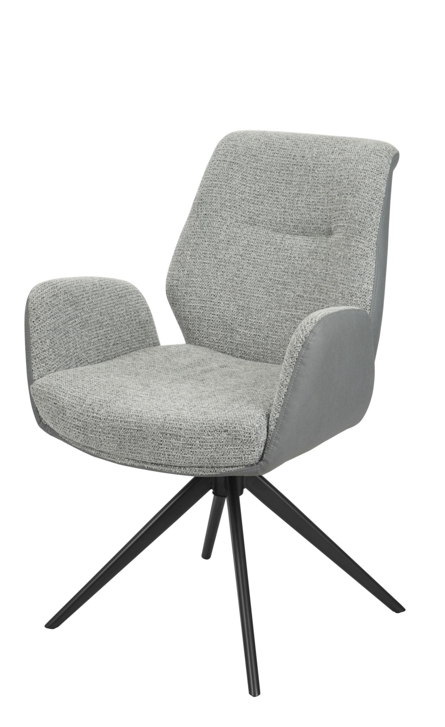 vito Armlehnenesszimmerstuhl grau image number 1