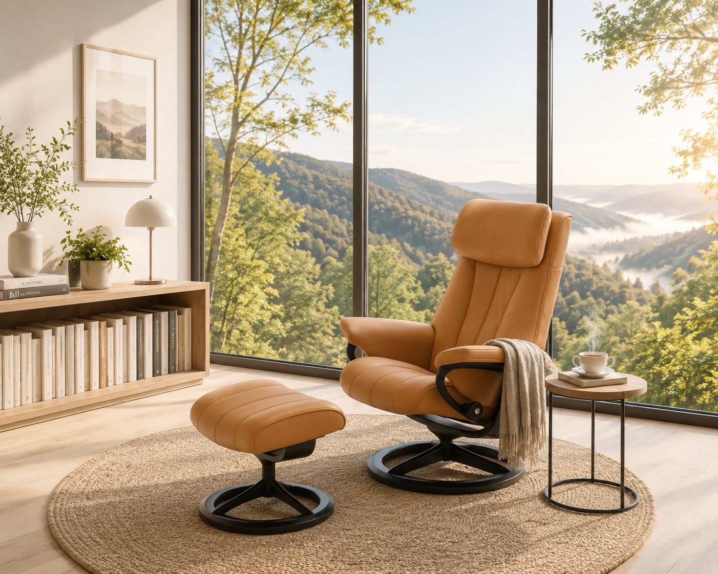 Stressless Sessel mit Hocker image number 2