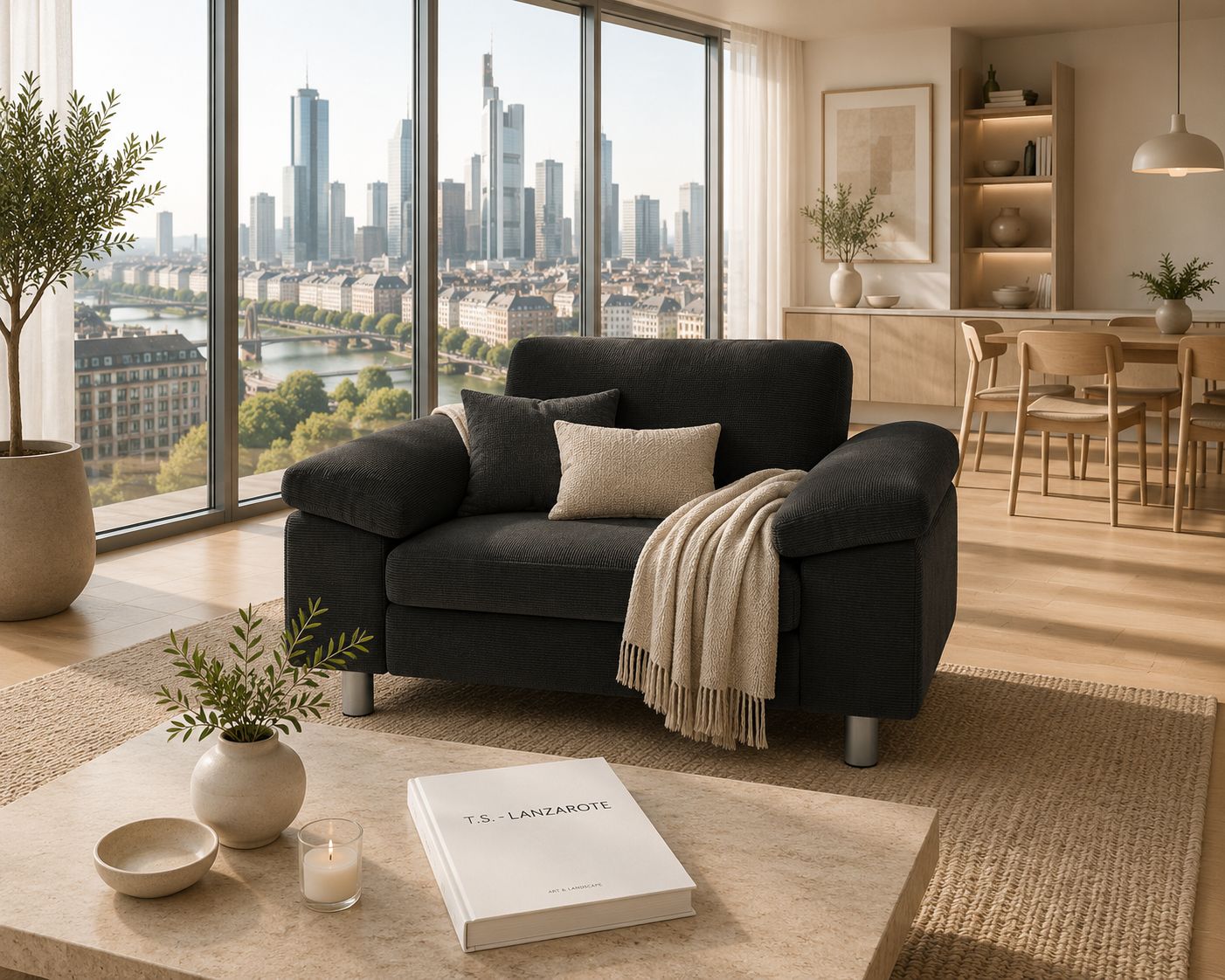 Lascondo Loveseat image number 8