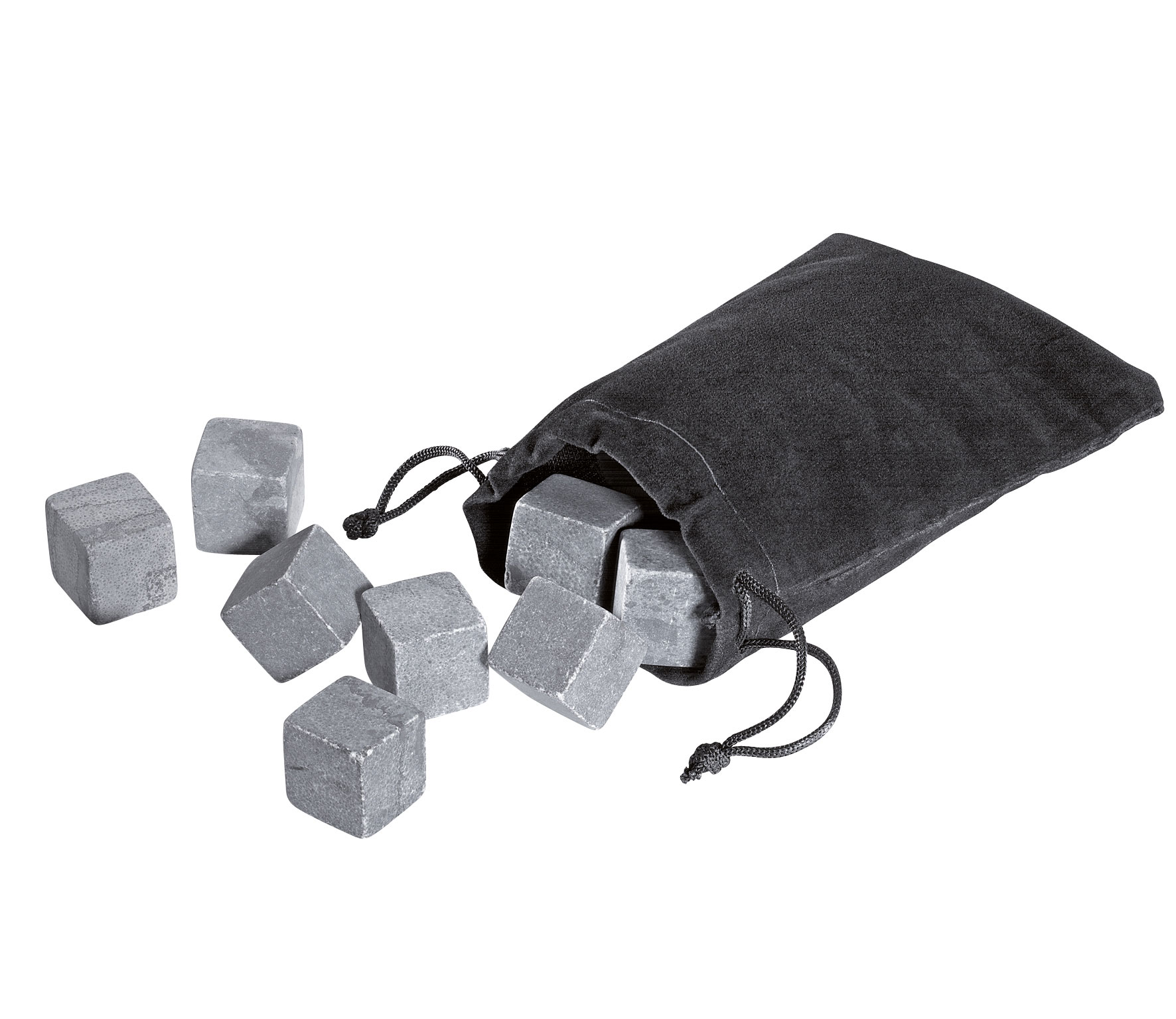 Cilio Kühlsteine 9er Set Stein Grau