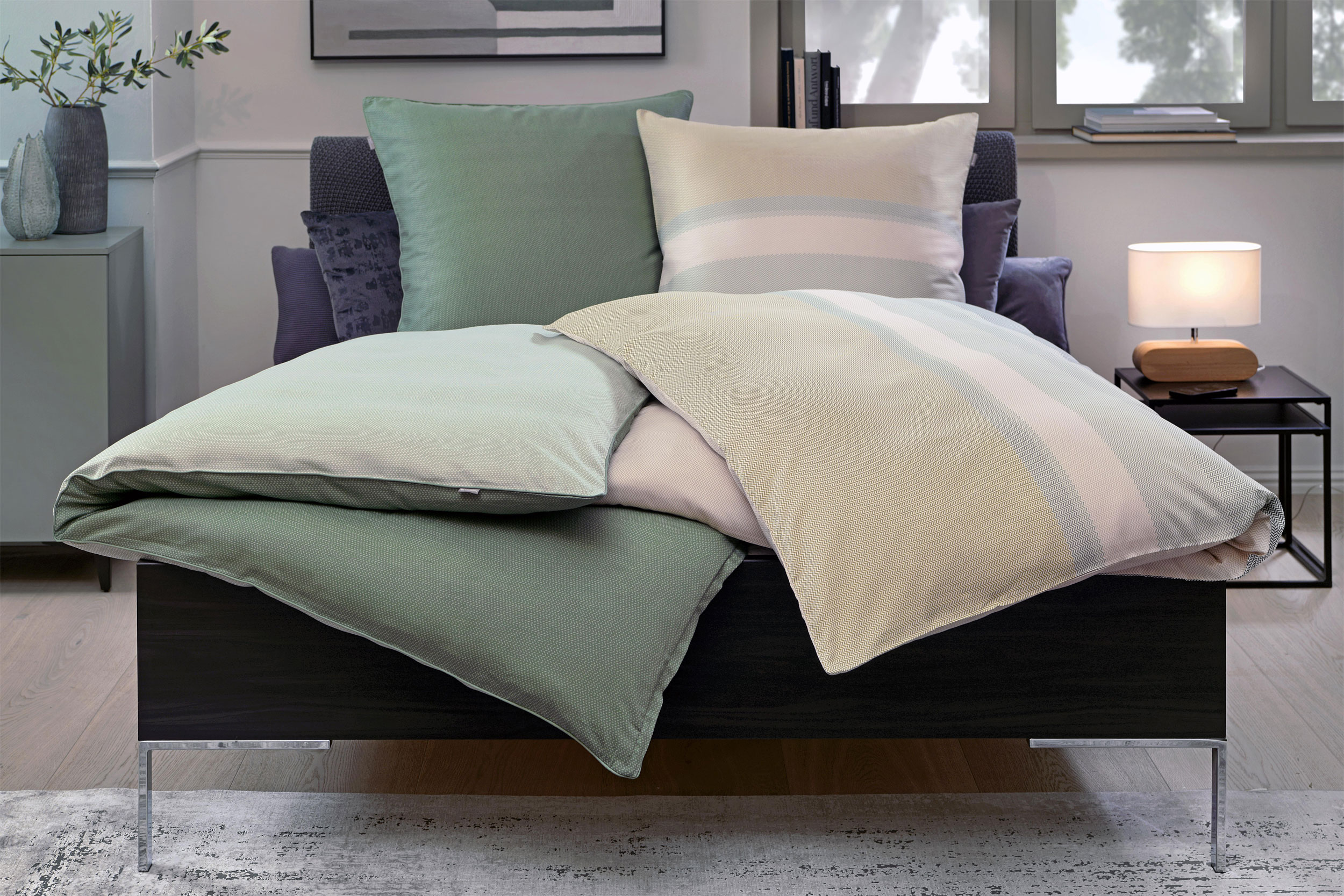 Musterring Satin-Bettwäsche image number 2