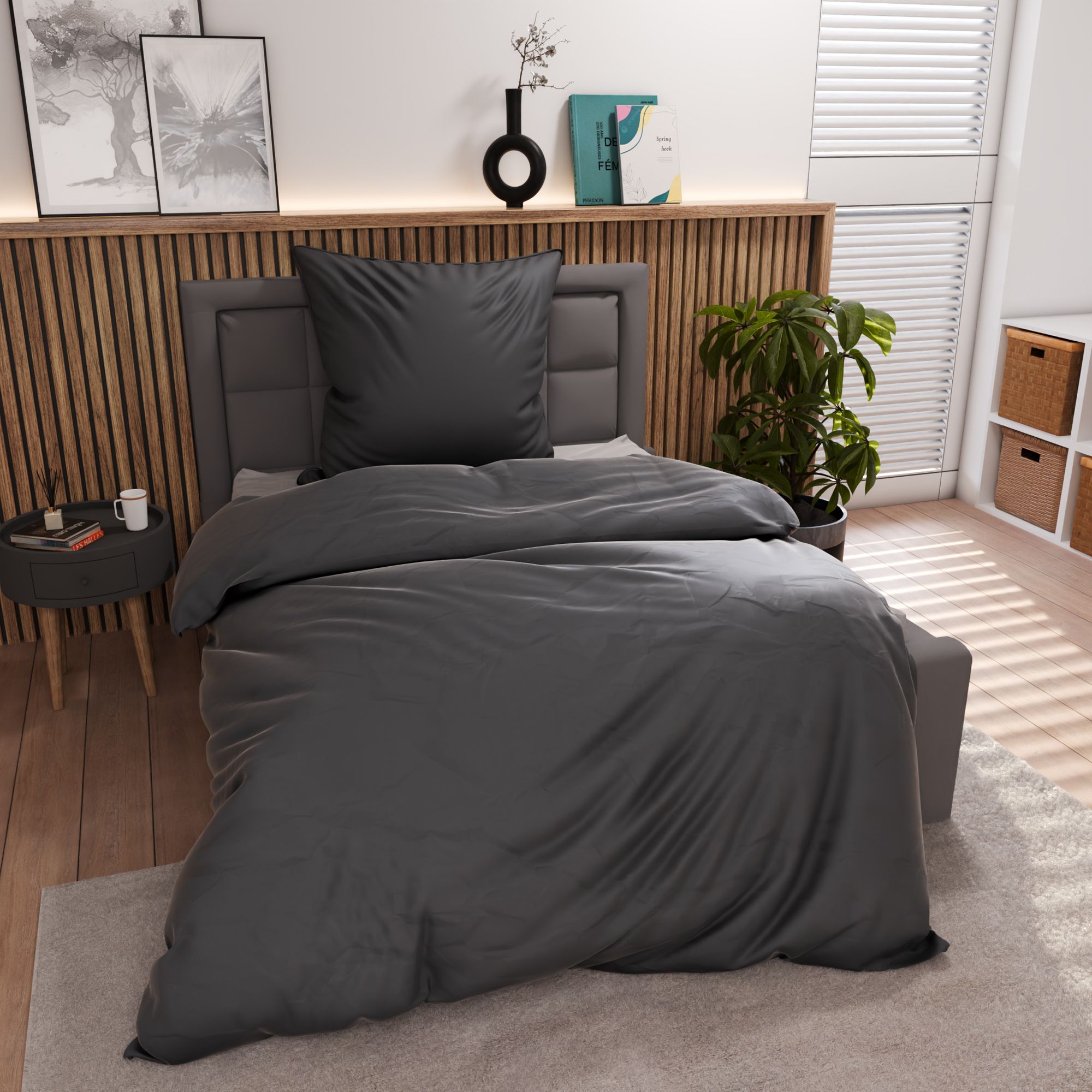 Inspiration Home Satin-Bettw&auml;sche image number 2