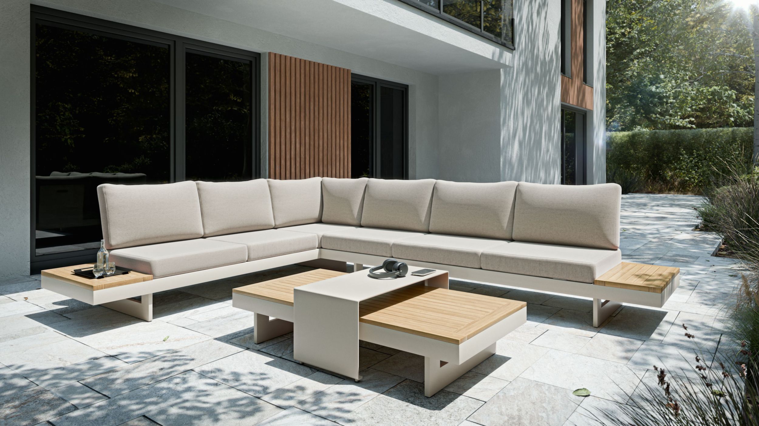 OUTDOOR Gartenlounge-Set 4 tlg. image number 2