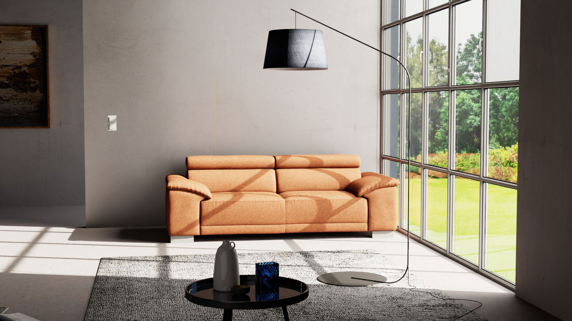 Lascondo 3-Sitzer-Sofa image number 8