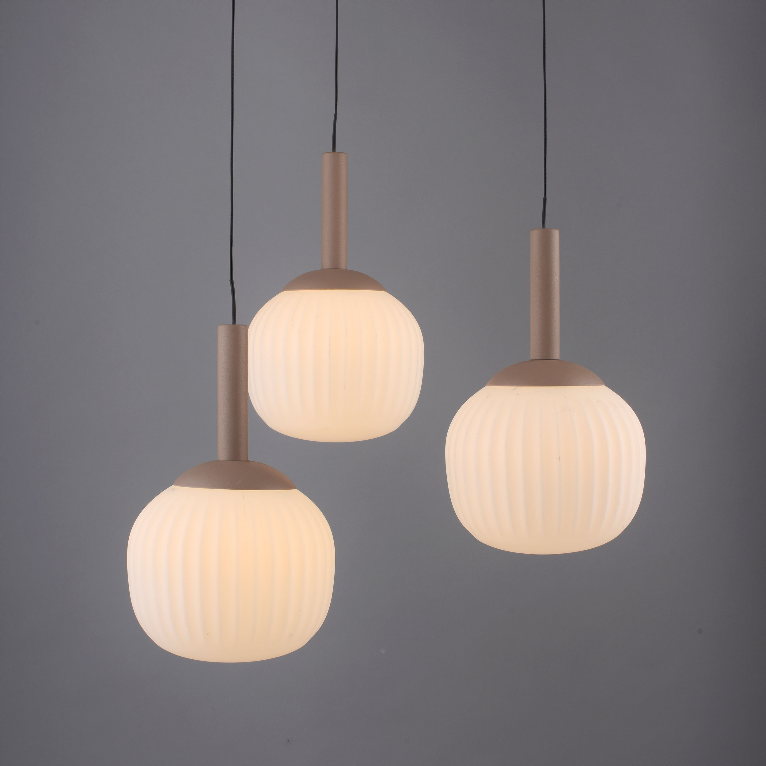SCHÖNER WOHNEN LED-Pendelleuchte 3flg image number 3