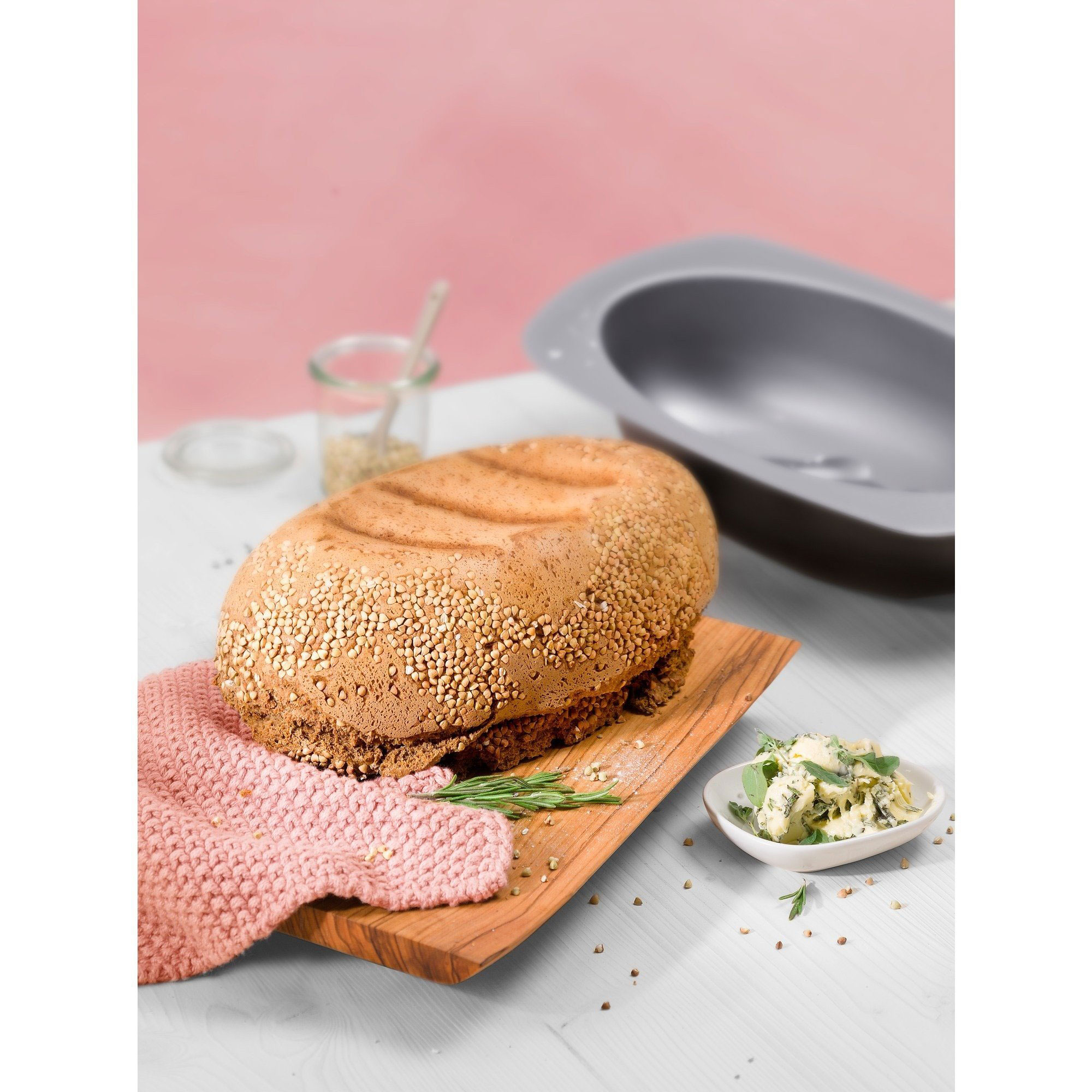 Brotbackform oval 32cm image number null