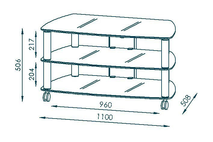 TV- und Hifi-Rack image number null