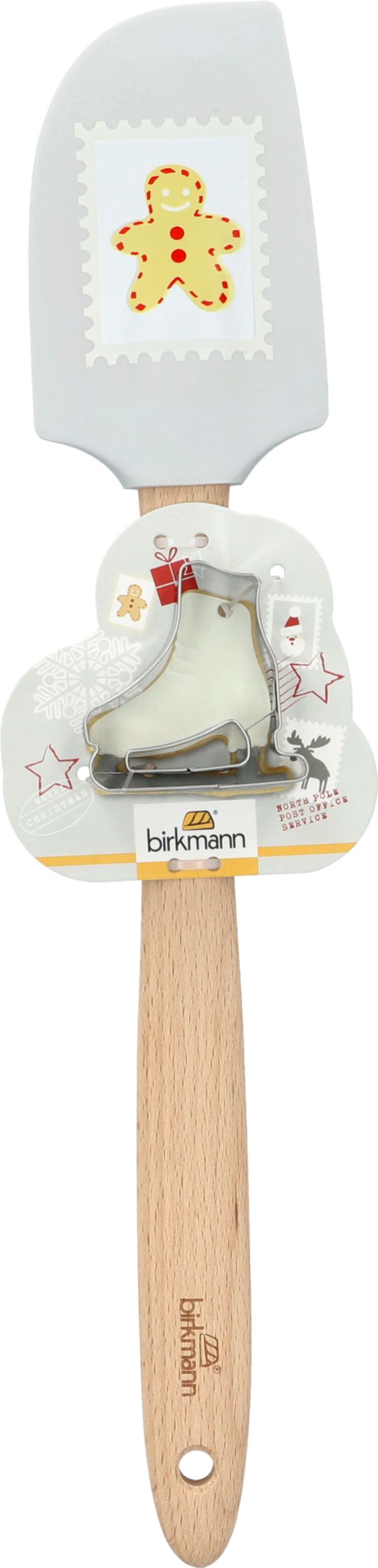 Birkmann Teigschaber mit Ausstecher image number 1