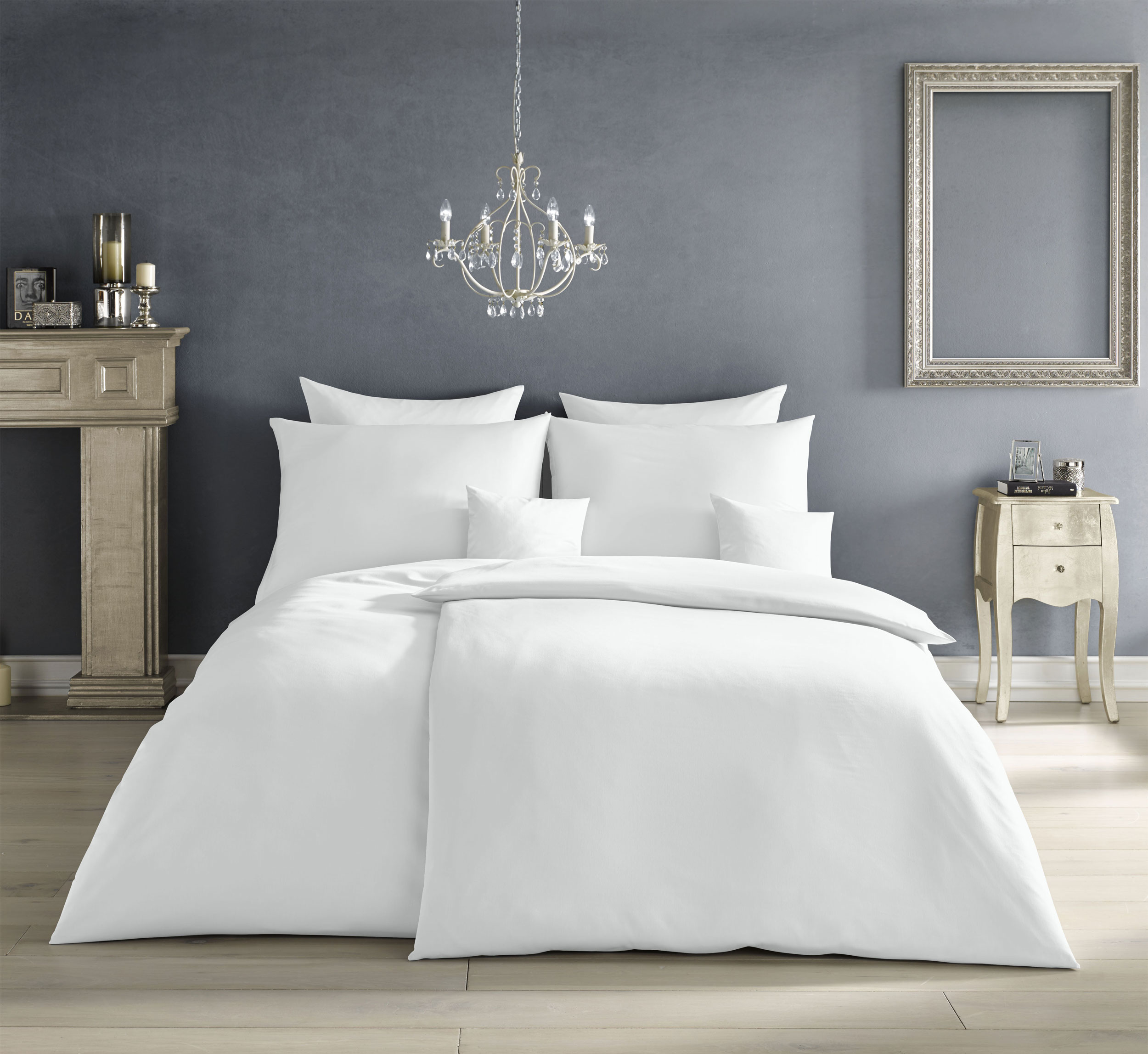 Fleuresse Uni-Satin-Bettw&auml;sche image number 1