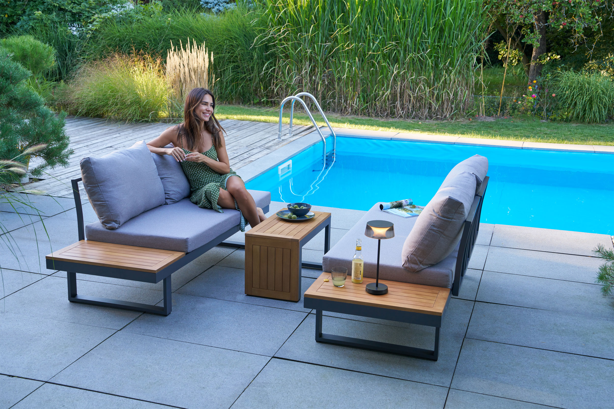 OUTDOOR Gartenlounge variabel stellbar image number 3