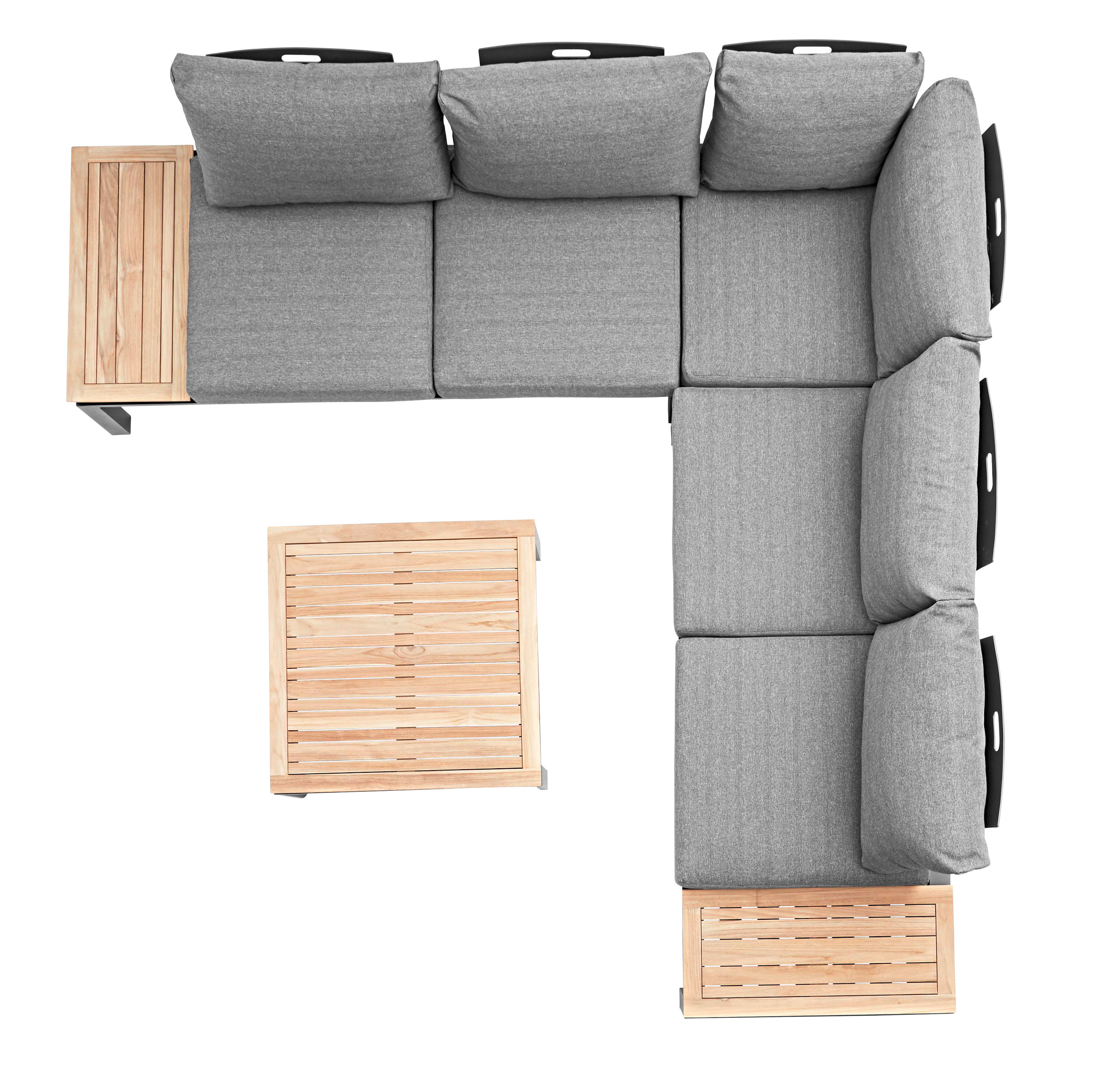 Gartenlounge Outdoor Teakholz image number null