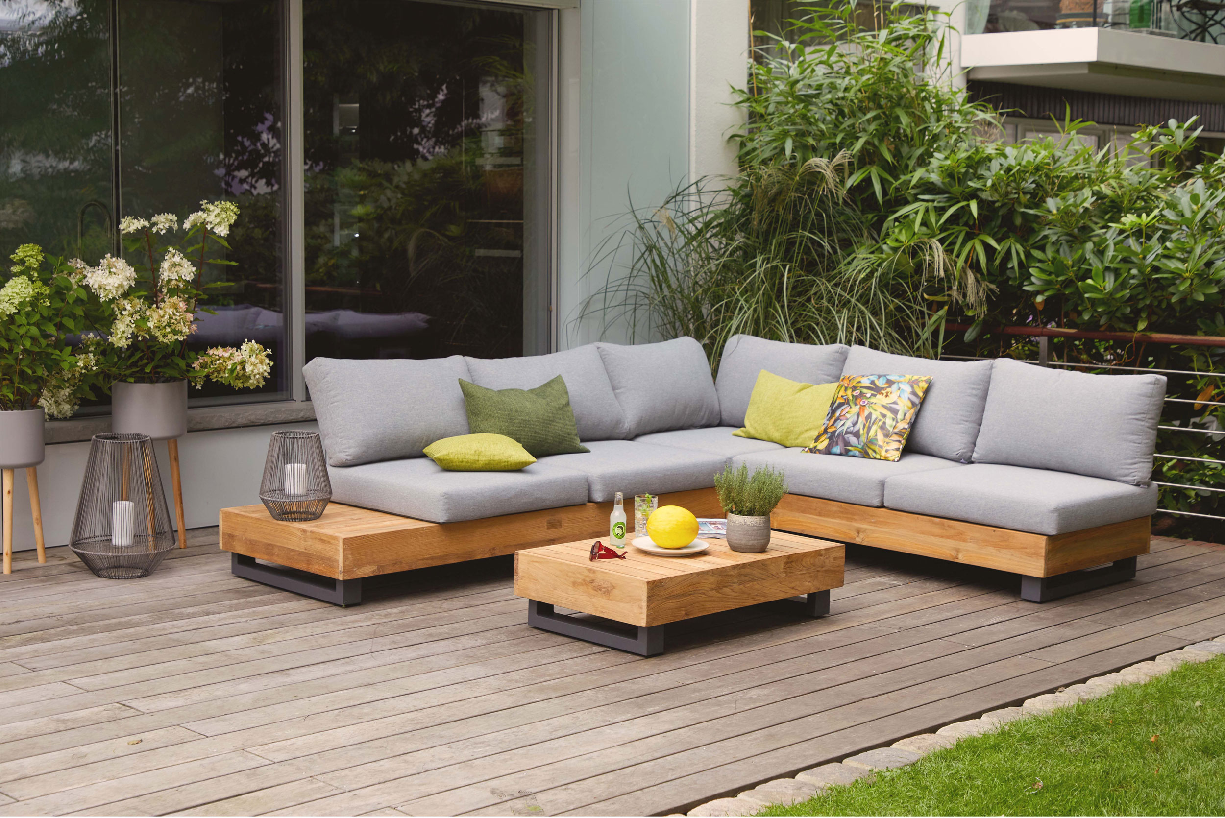 Gartenlounge Set Teak massiv image number null