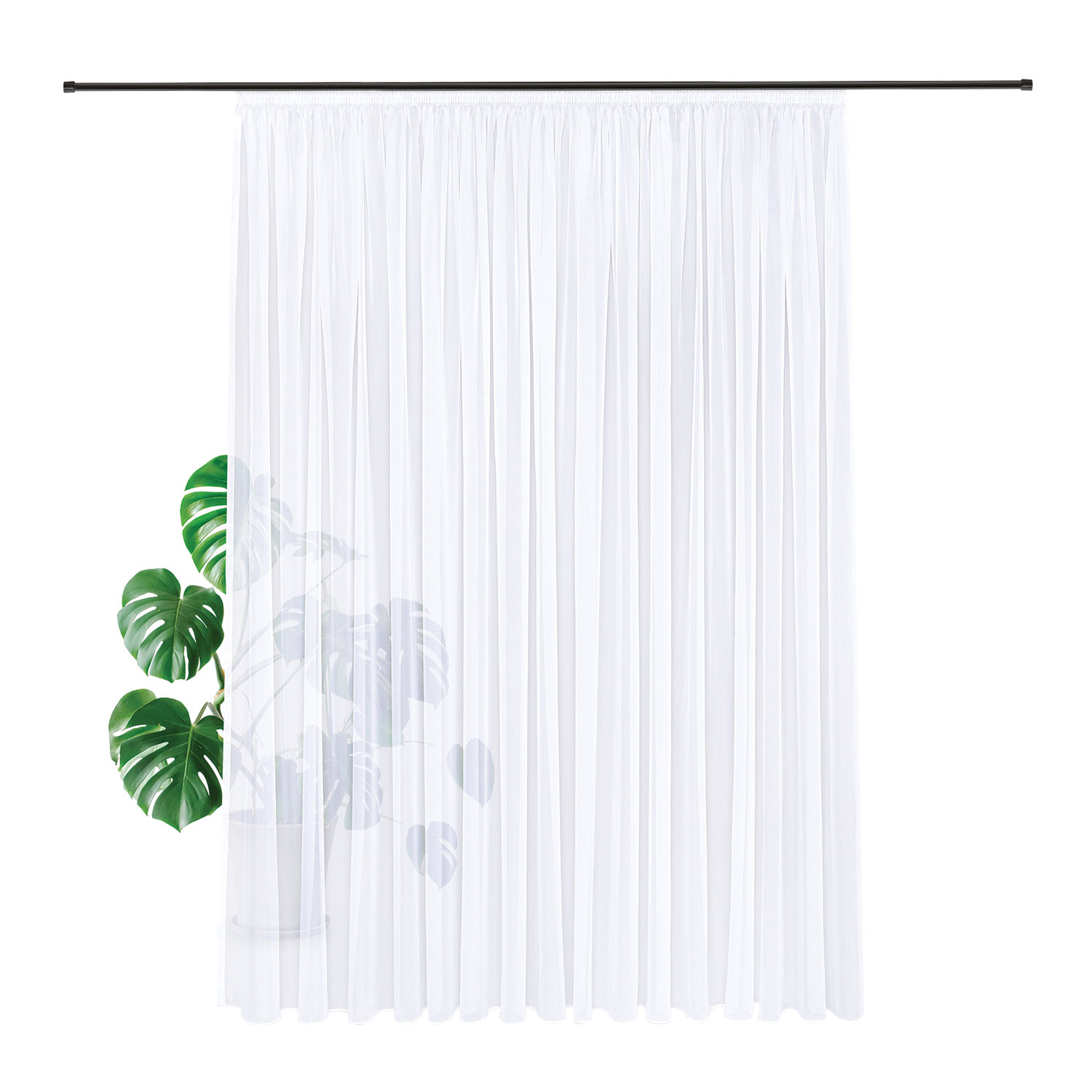 Gerster Store Voile recycelt image number 2