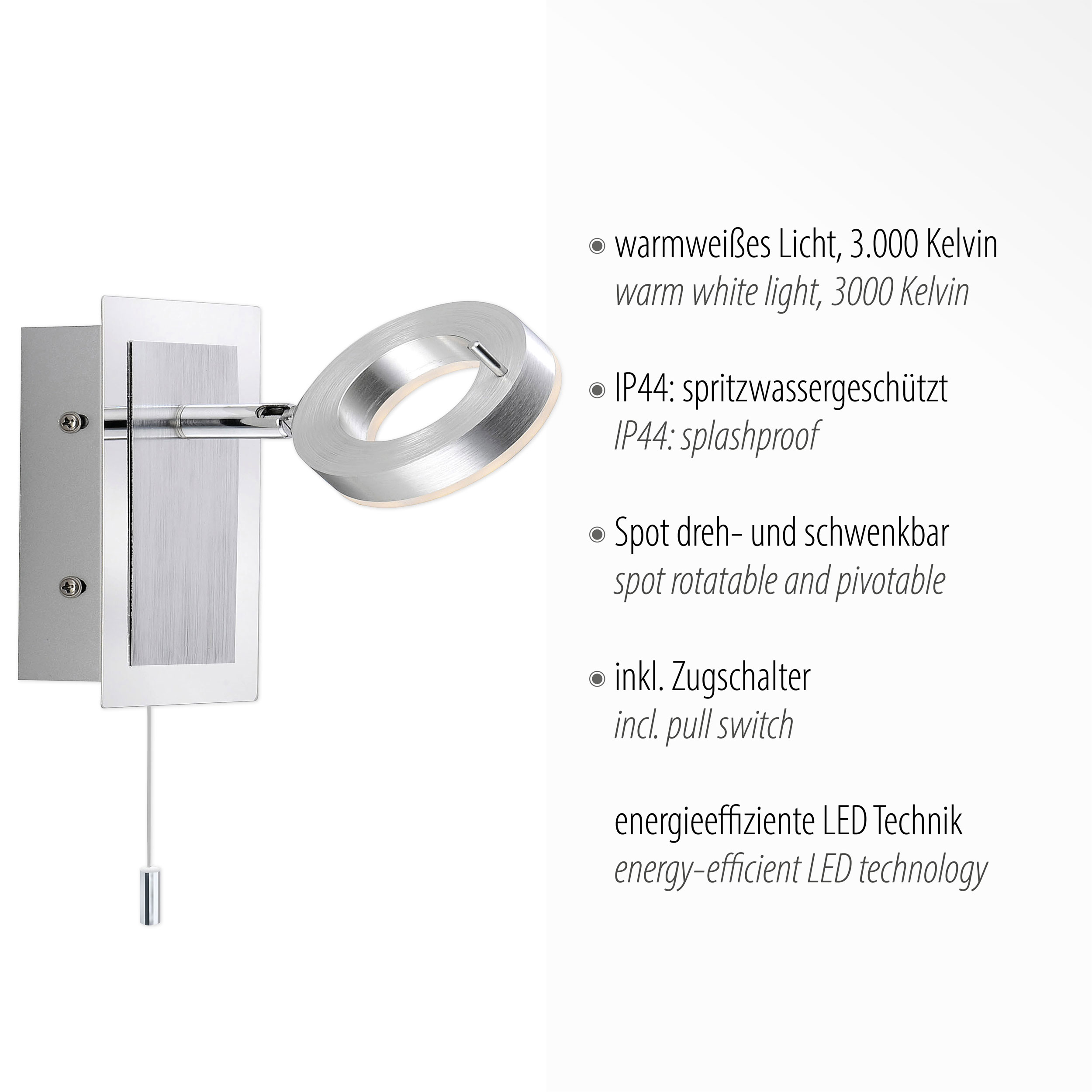 Paul Neuhaus LED-Deckenleuchte 1 flg image number 4