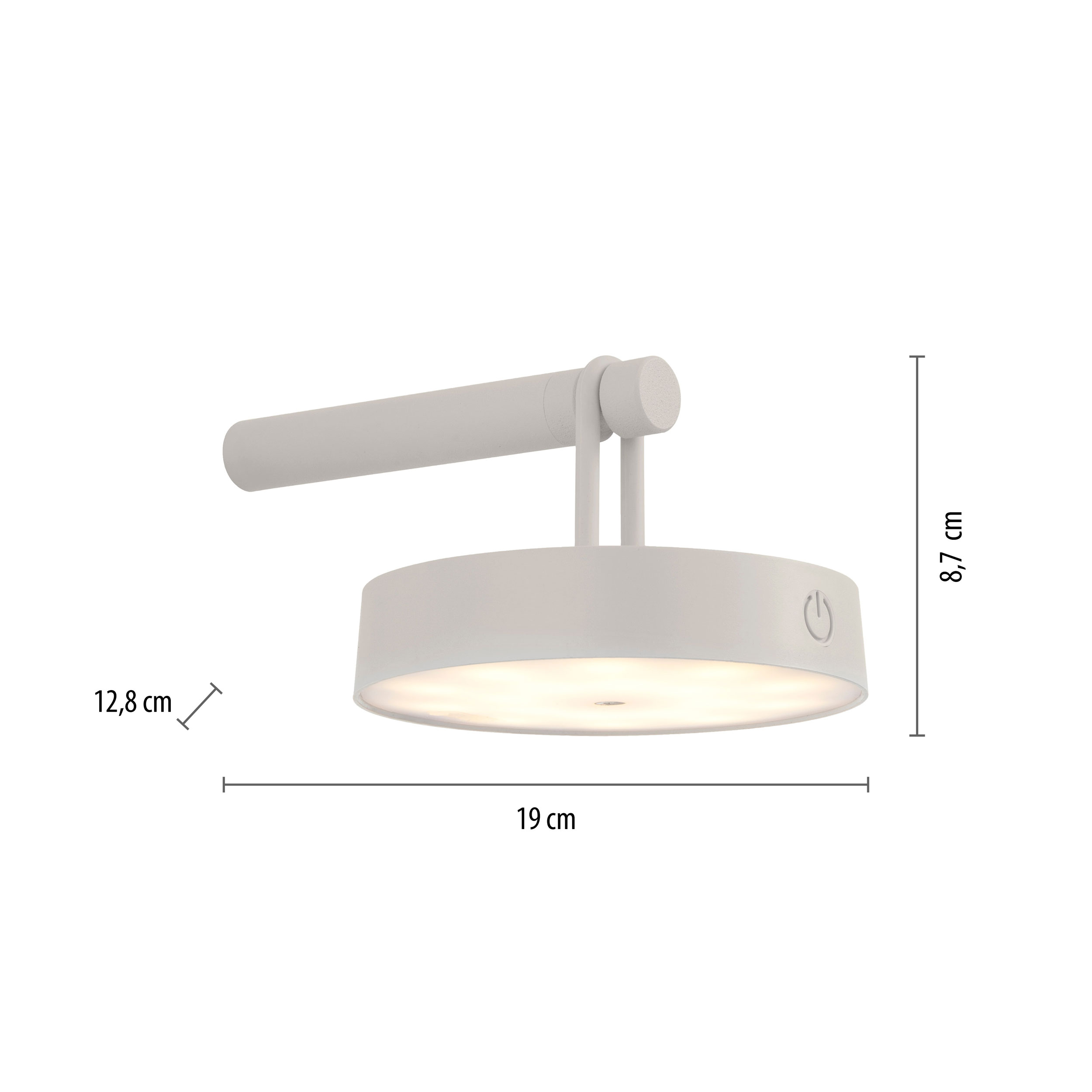 LED-Akku-Wandleuchte 1flg image number null