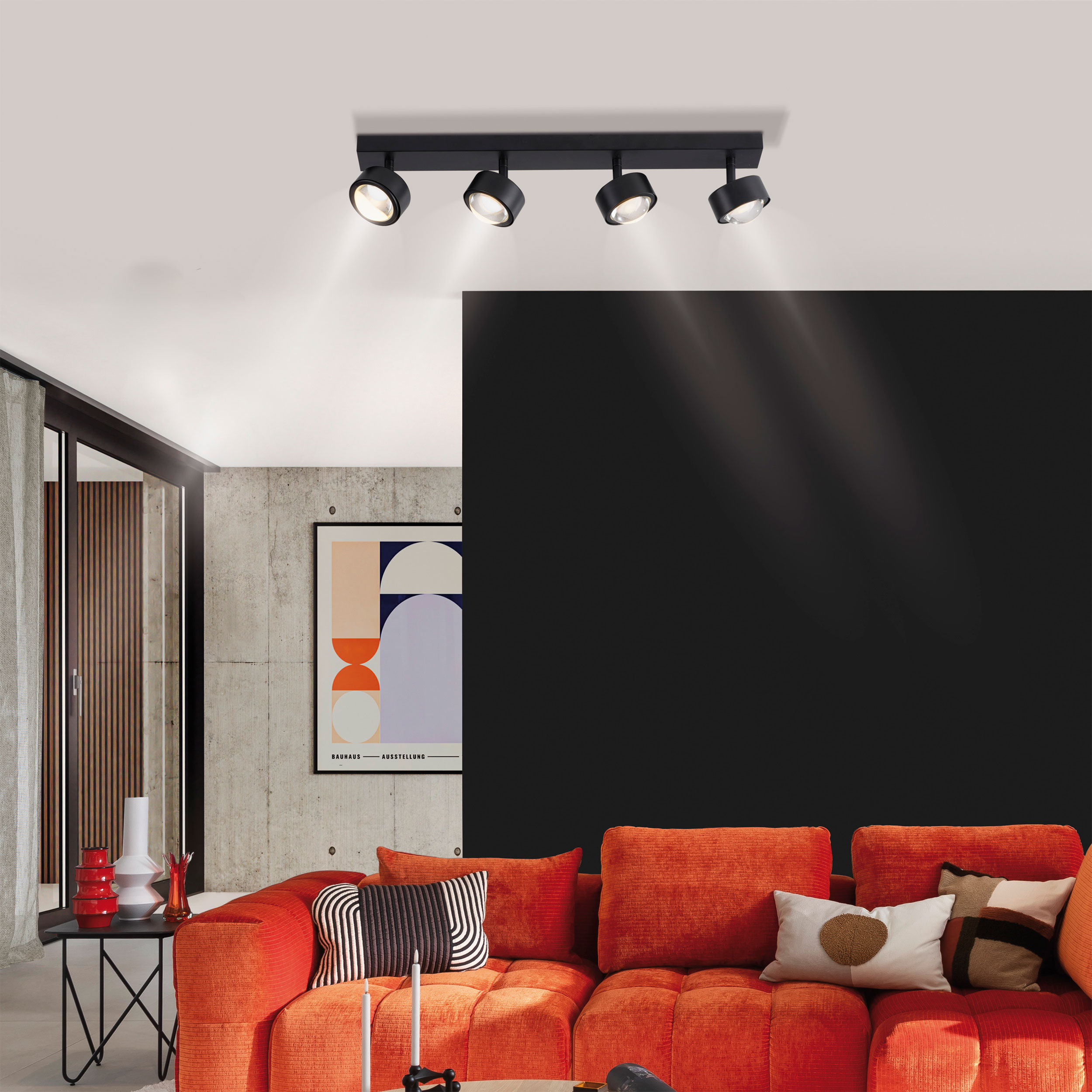 SCH&Ouml;NER WOHNEN LED-Deckenleuchte 4flg image number 5