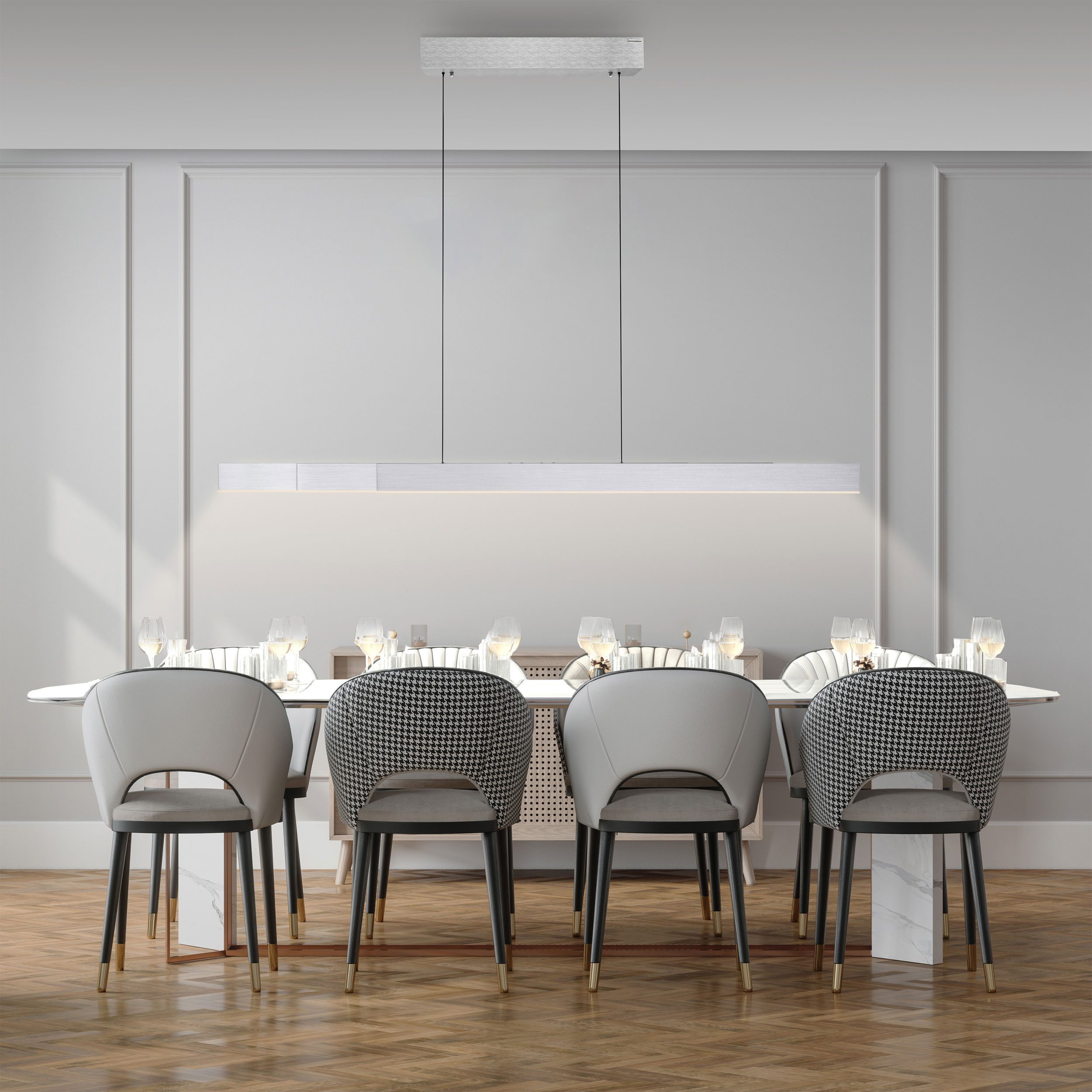 LED-Pendelleuchte 3flg image number null
