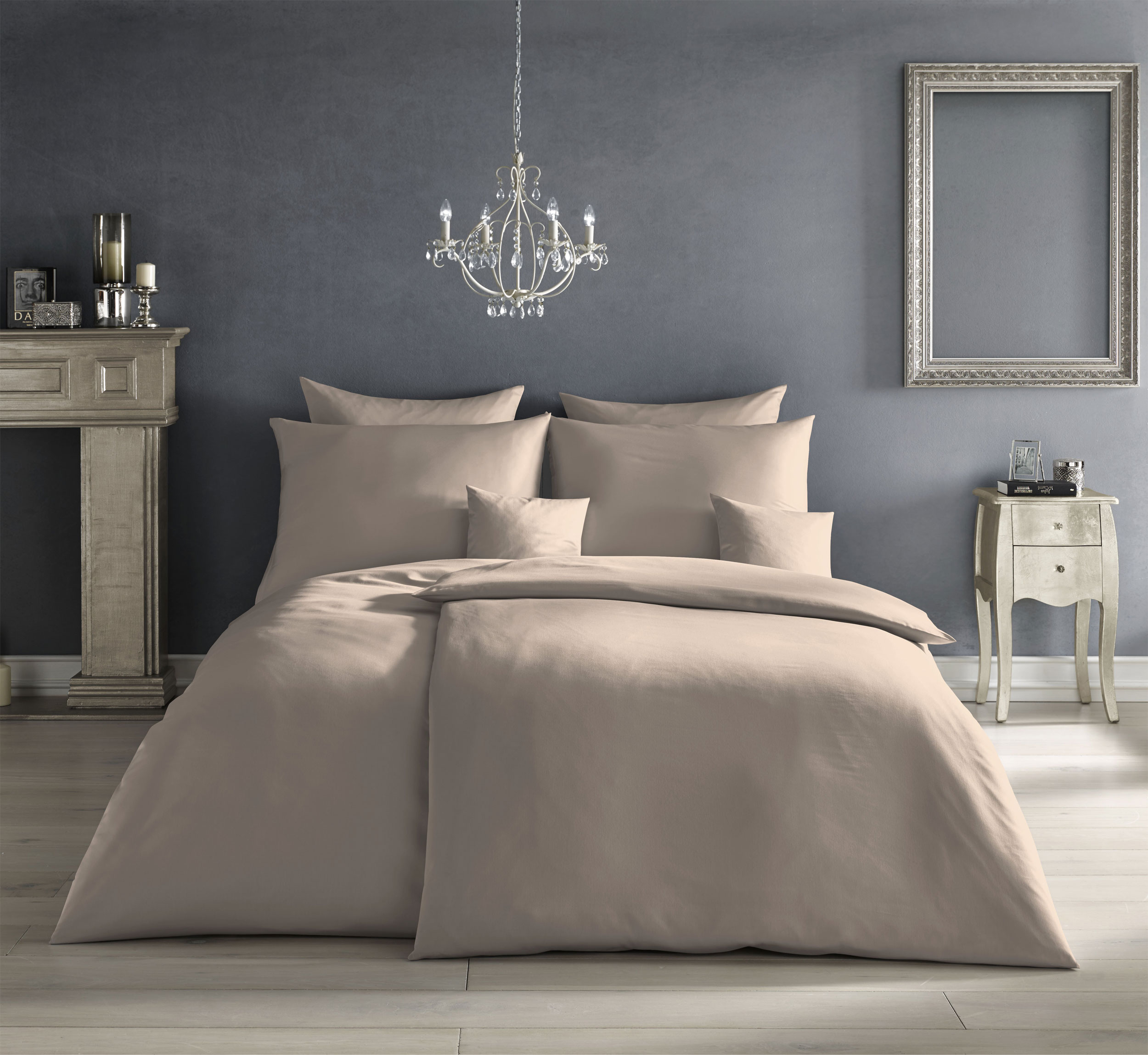 Fleuresse Uni-Satin-Kissenbezug image number 2