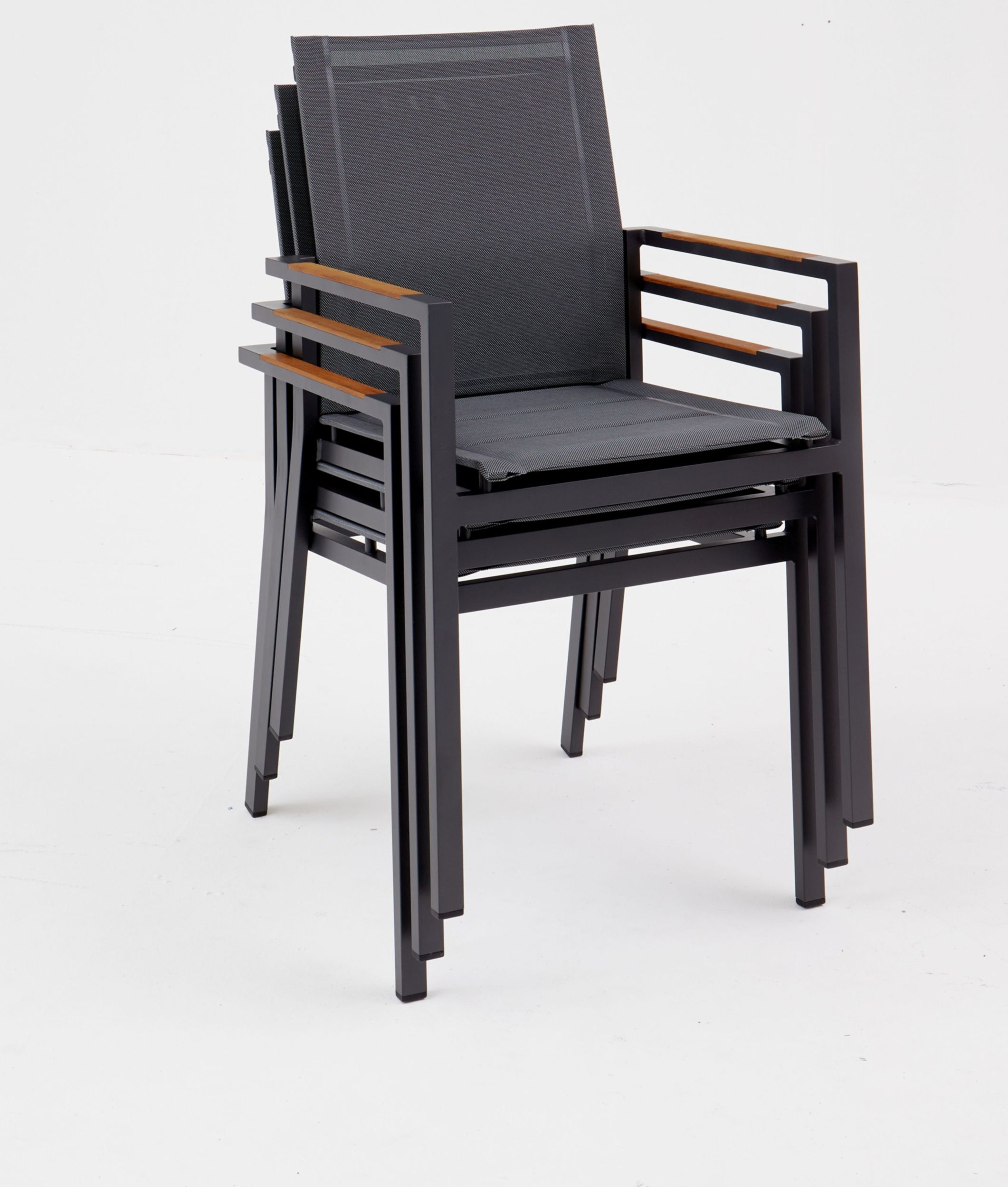 OUTDOOR Gartenstuhl Alu/Teak image number 3