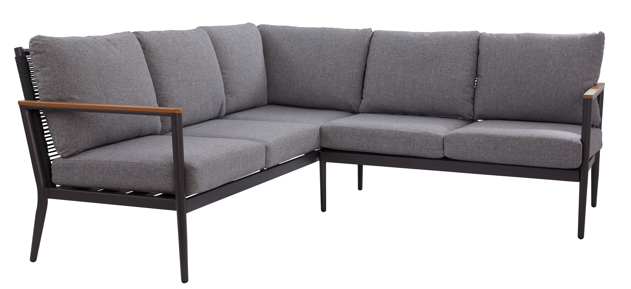 Gartenlounge Eckset 3-teilig image number null