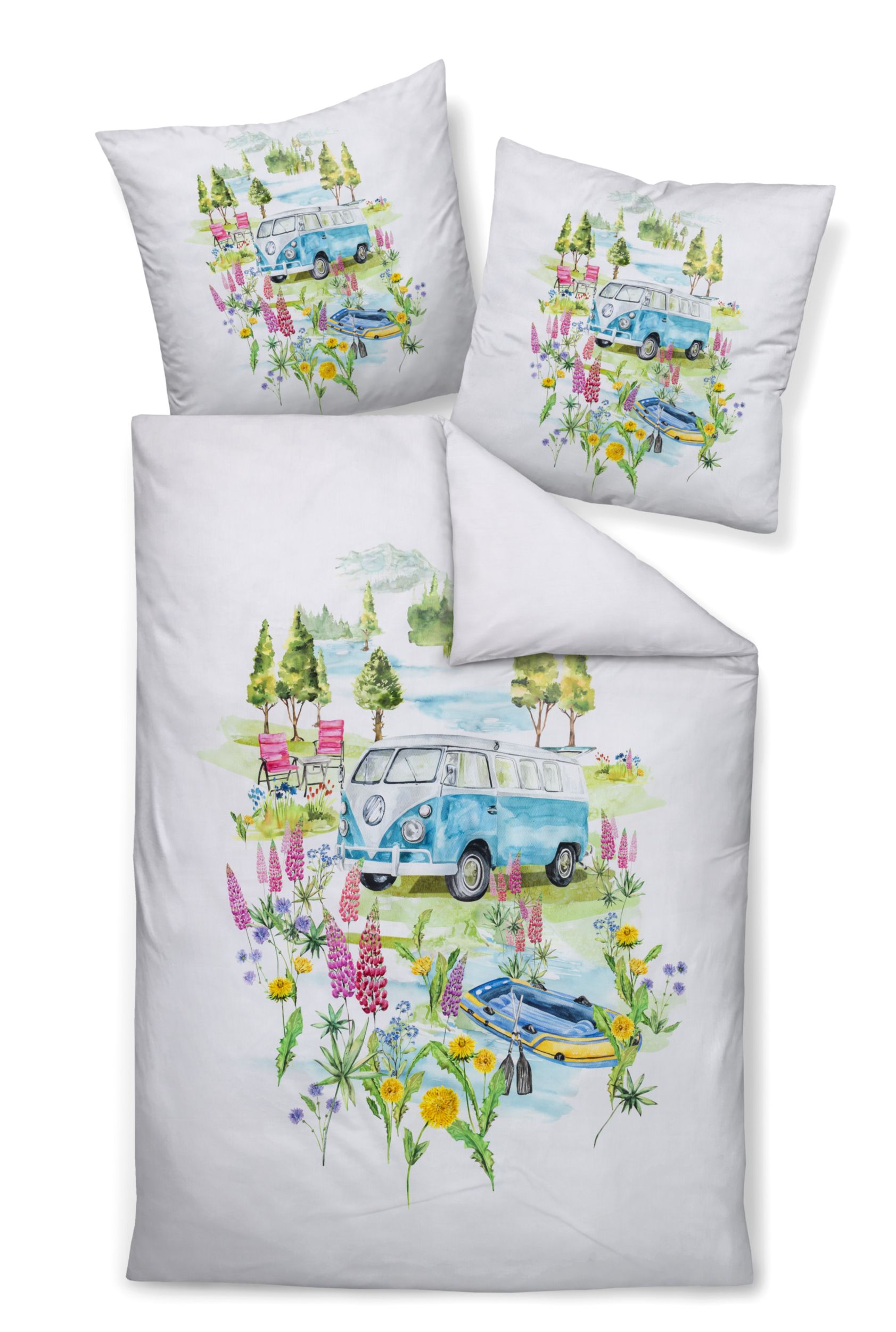 Janine Mako-Satin-Bettw&auml;sche image number 1