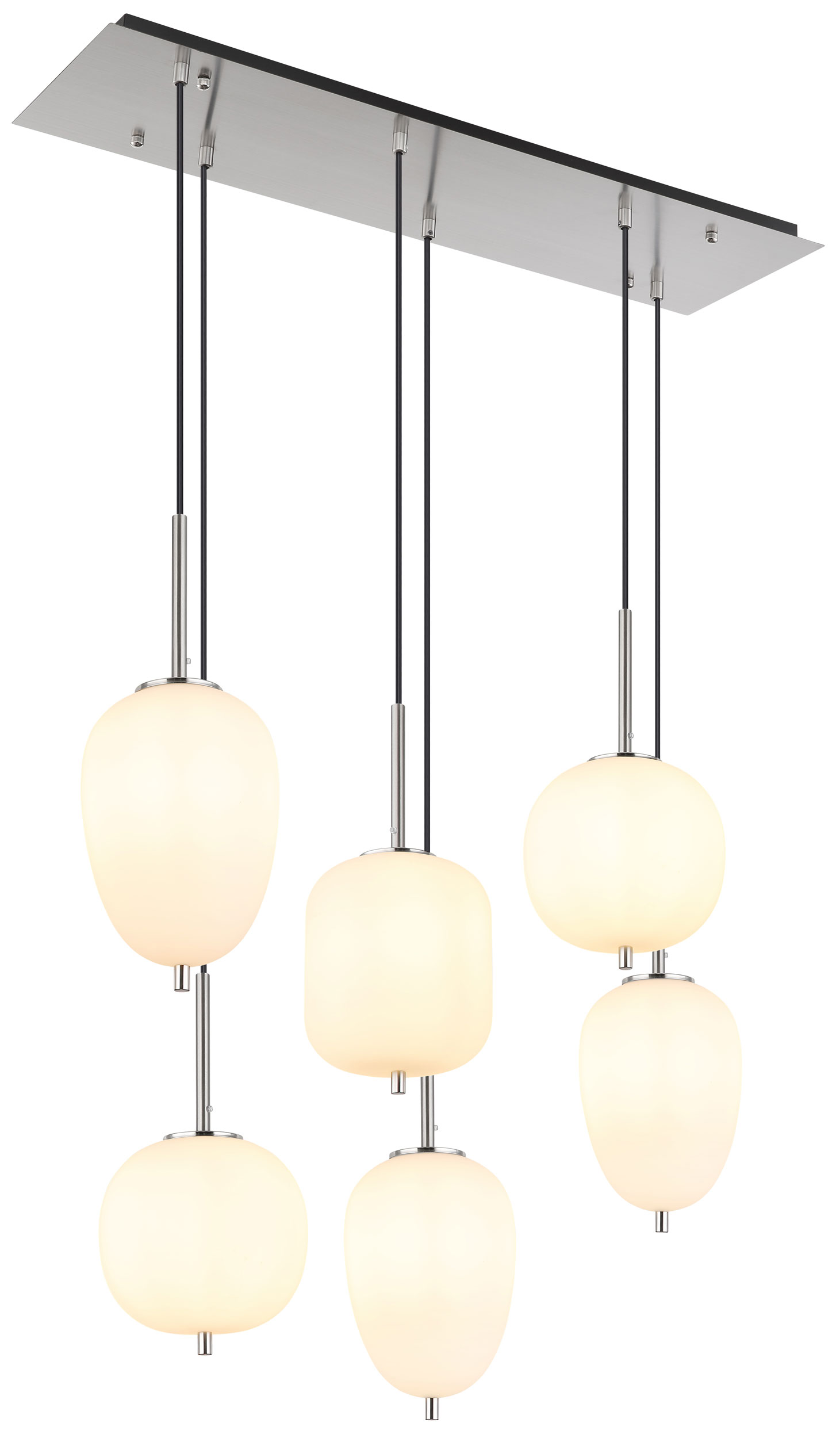 Globo LED-Pendelleuchte 6flg image number 2