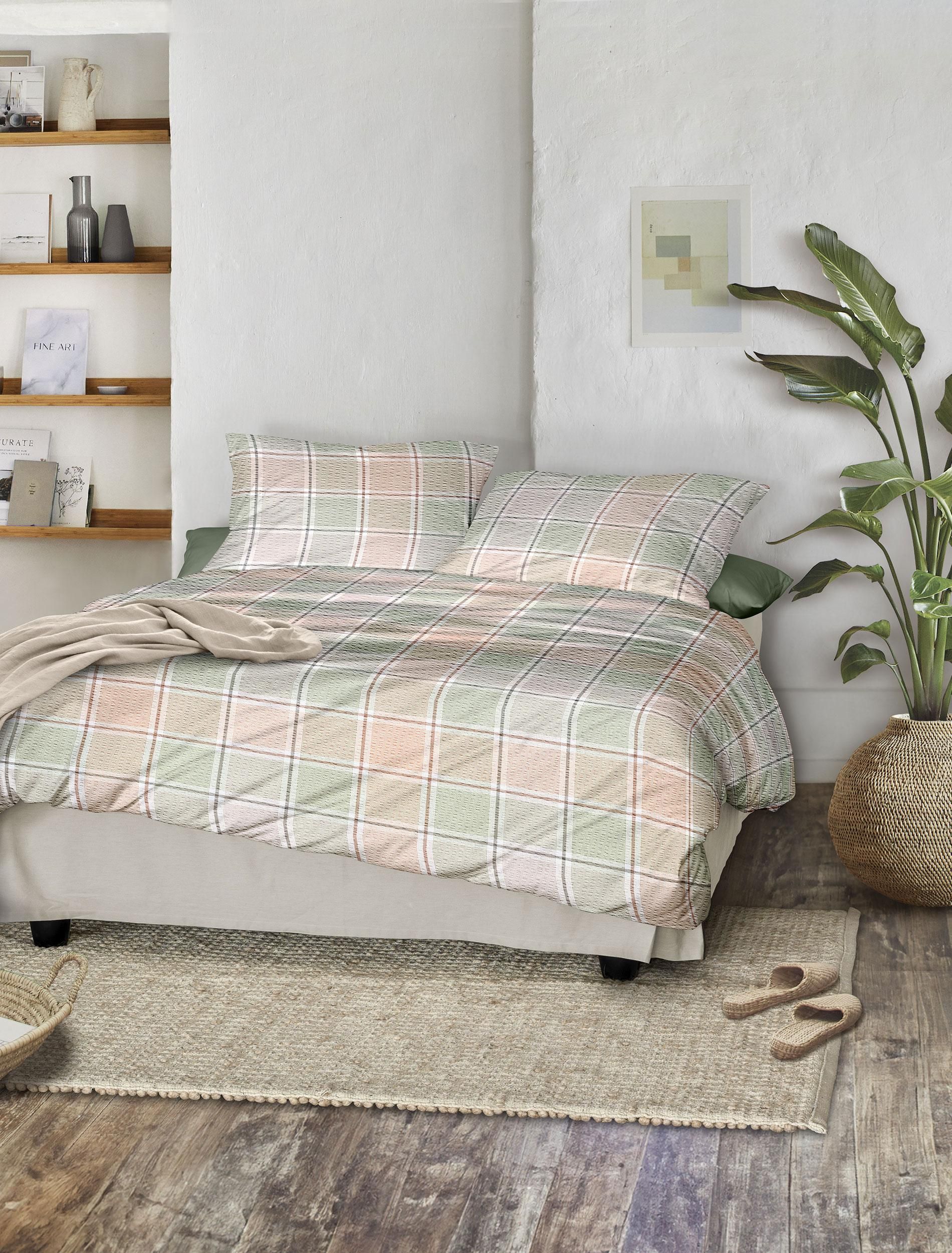 Irisette Seersucker-Bettw&auml;sche image number 4