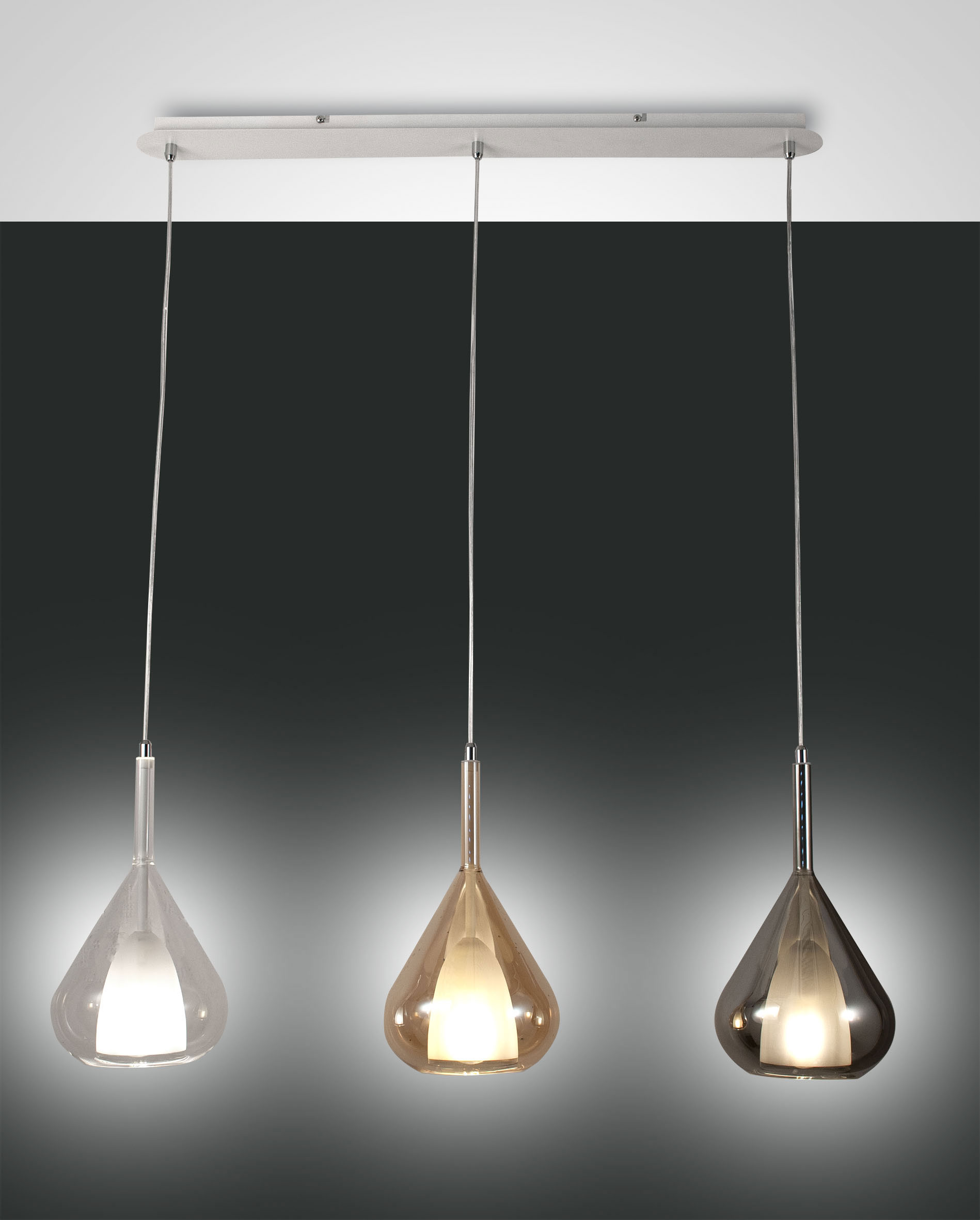 Fabas Luce Pendelleuchte 3flg image number 2