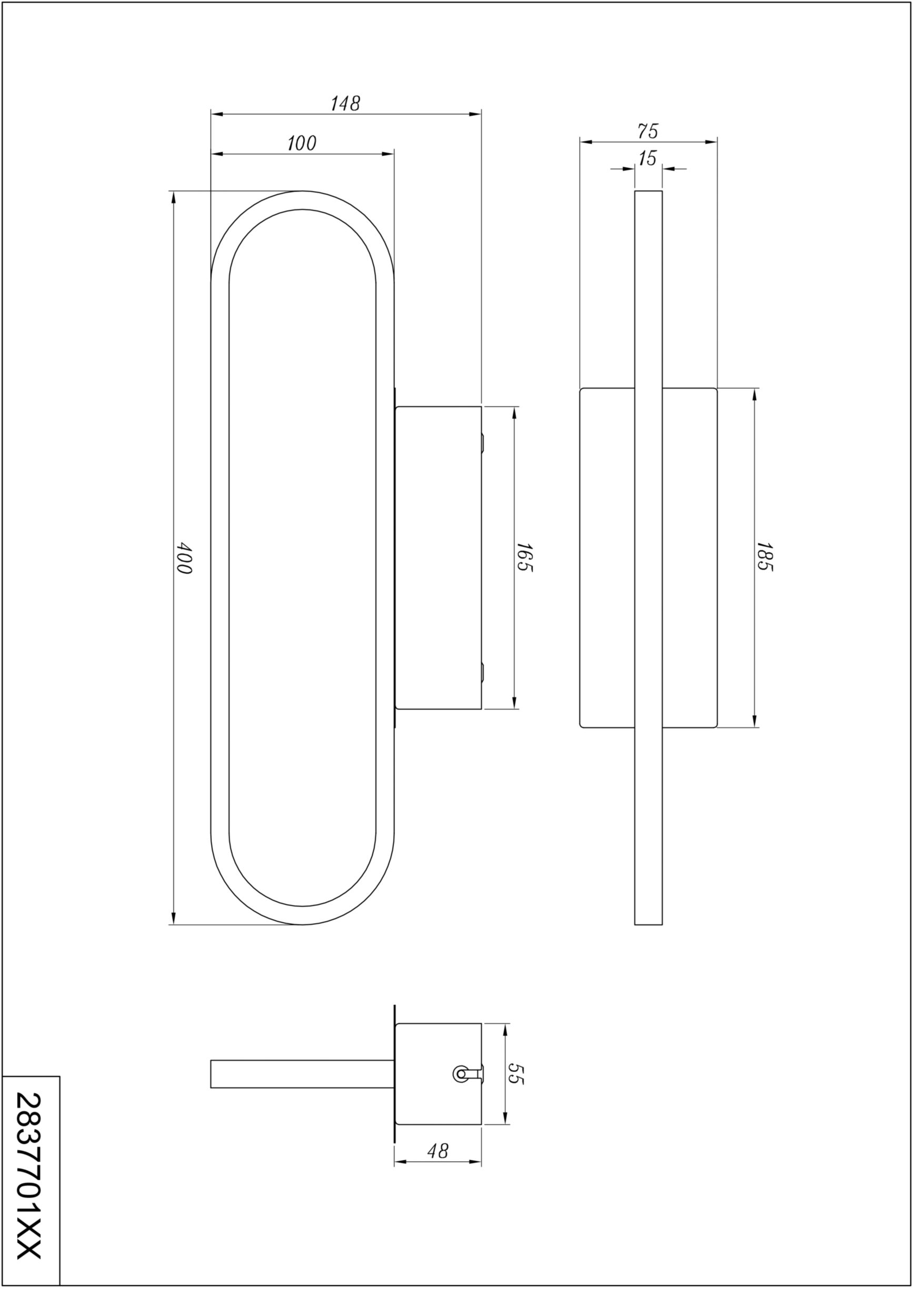 Trio Leuchten LED-Wandleuchte 1flg image number 4