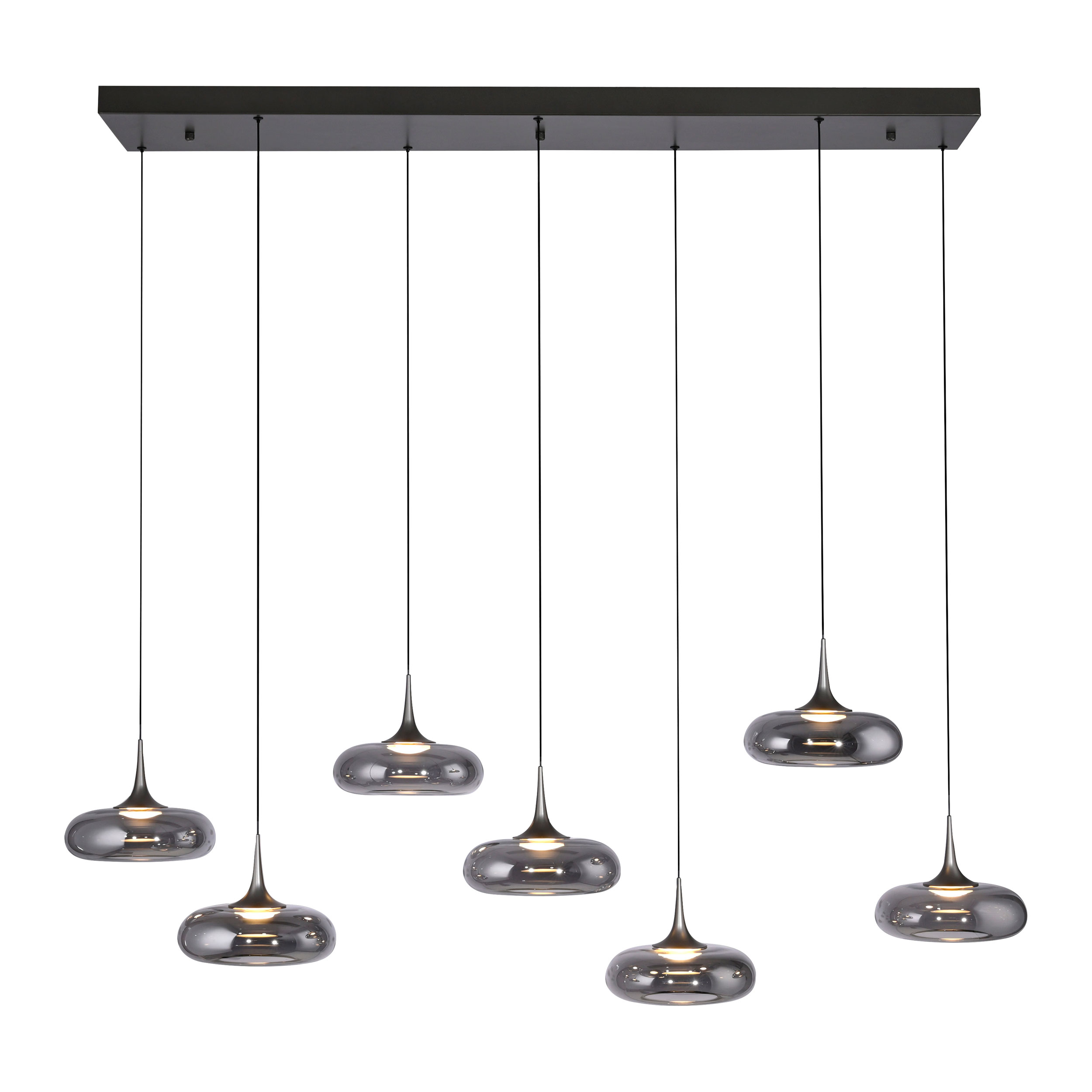 JUST LIGHT LED-Pendelleuchte 7flg image number 1