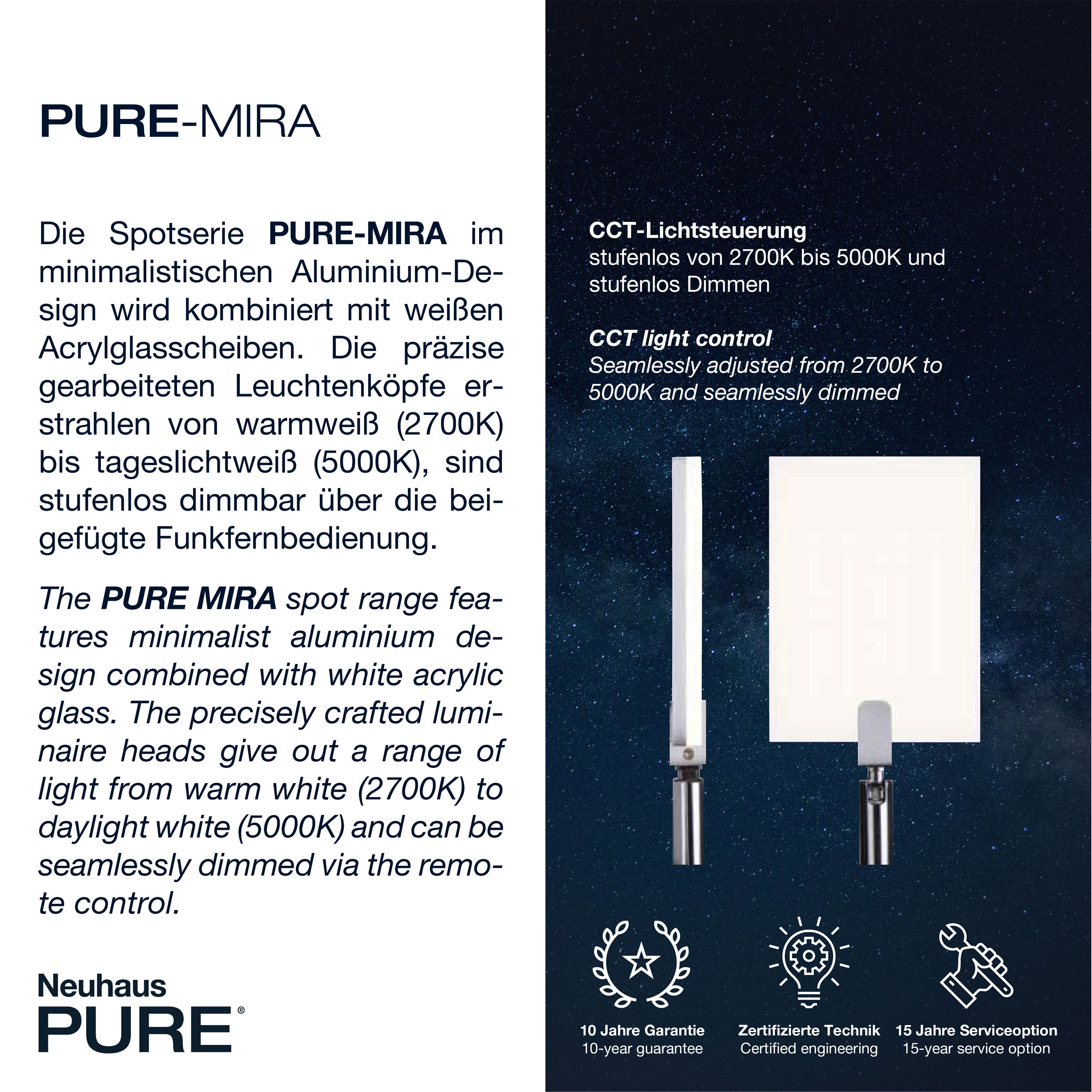 LED-Deckenleuchte 4flg image number null