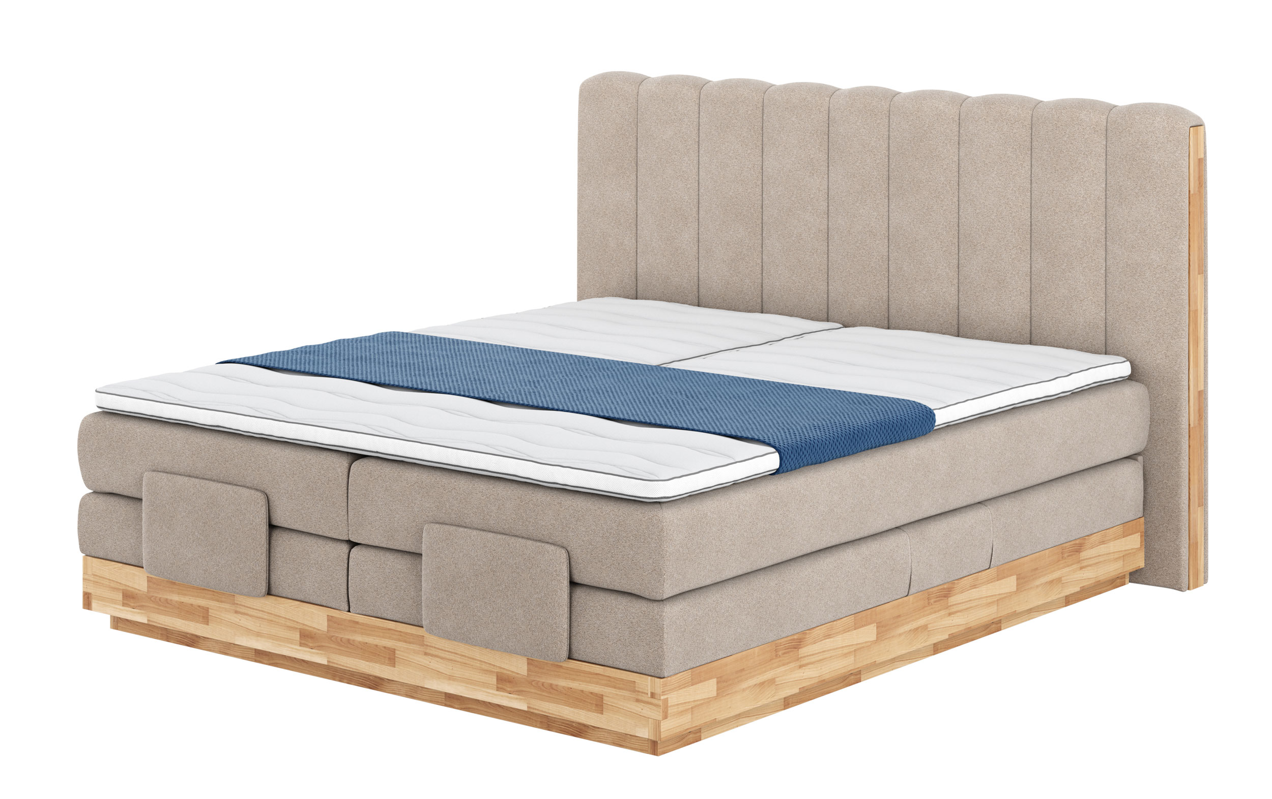 VALMONDO Boxspringbett m. Motor image number 1