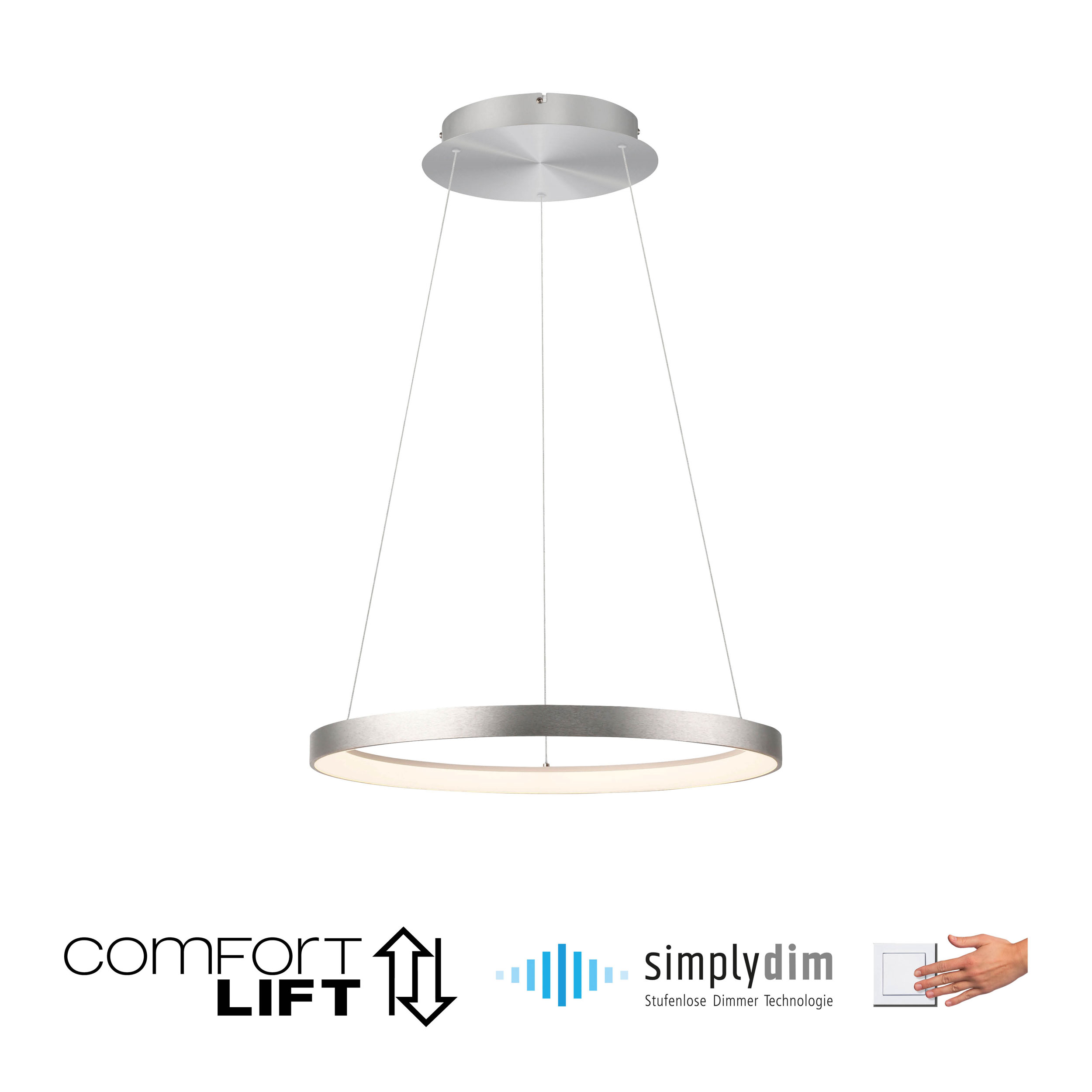 LED-Pendelleuchte 1flg image number null