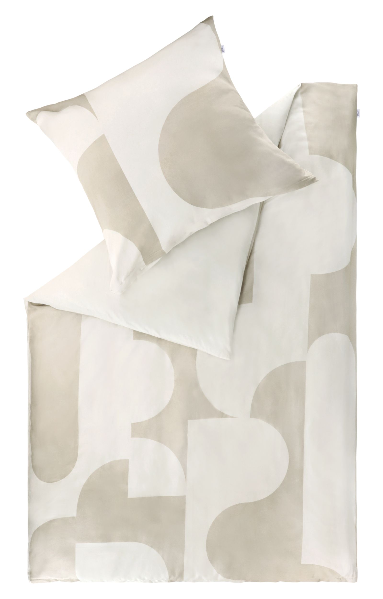 SCHÖNER WOHNEN Bettwäsche beige Baumwolle