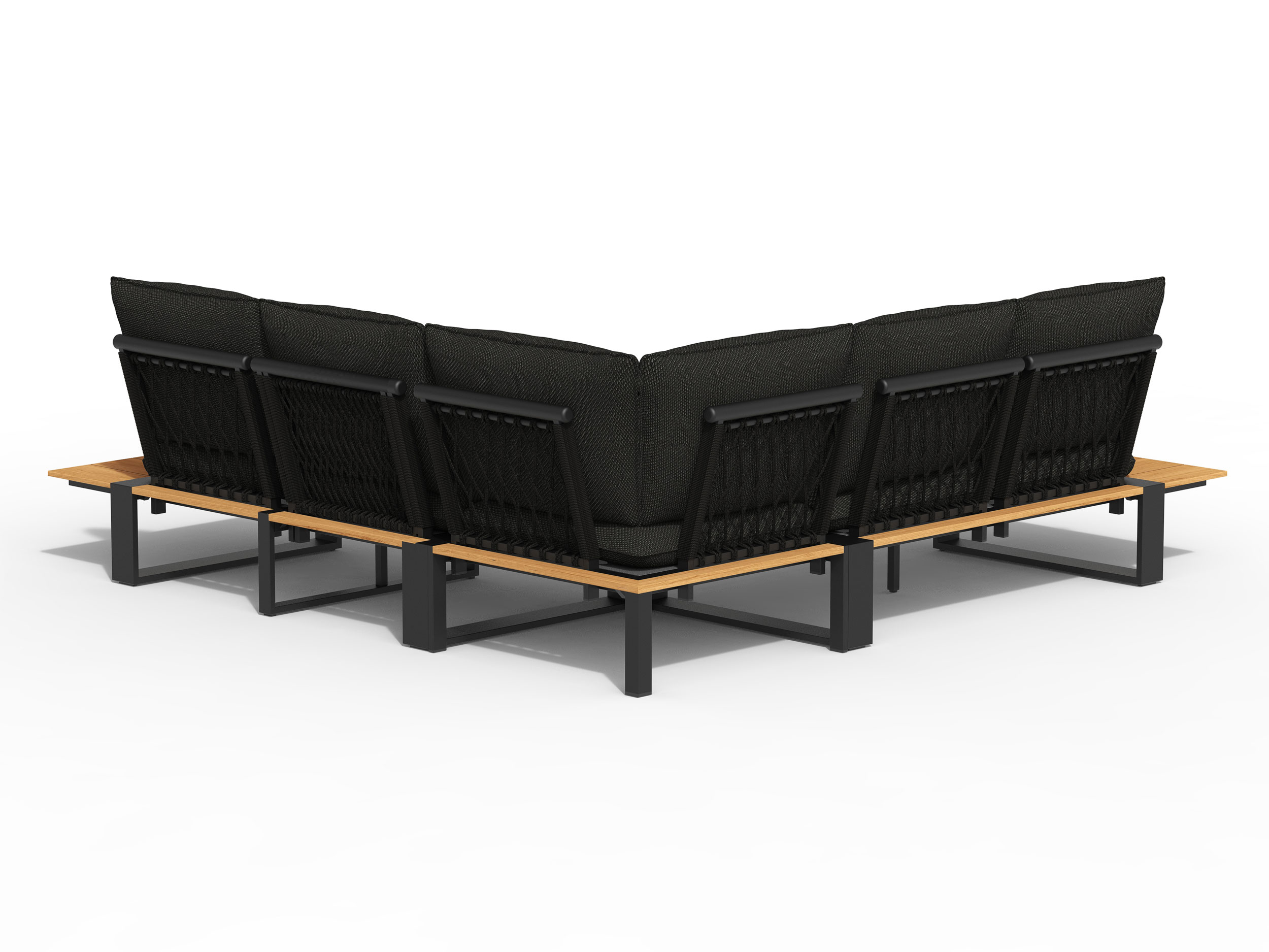 TIERRA OUTDOOR Gartenlounge Set Alu/Teak image number 2