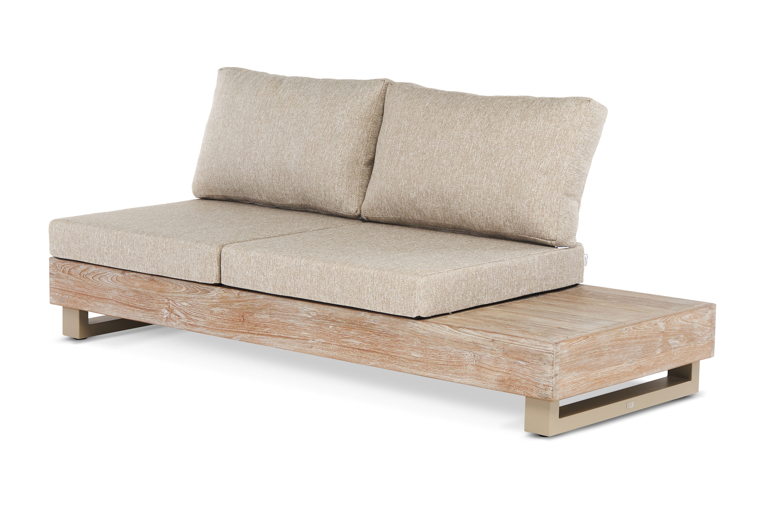 Gartensofaset Teak 3 tlg. image number null