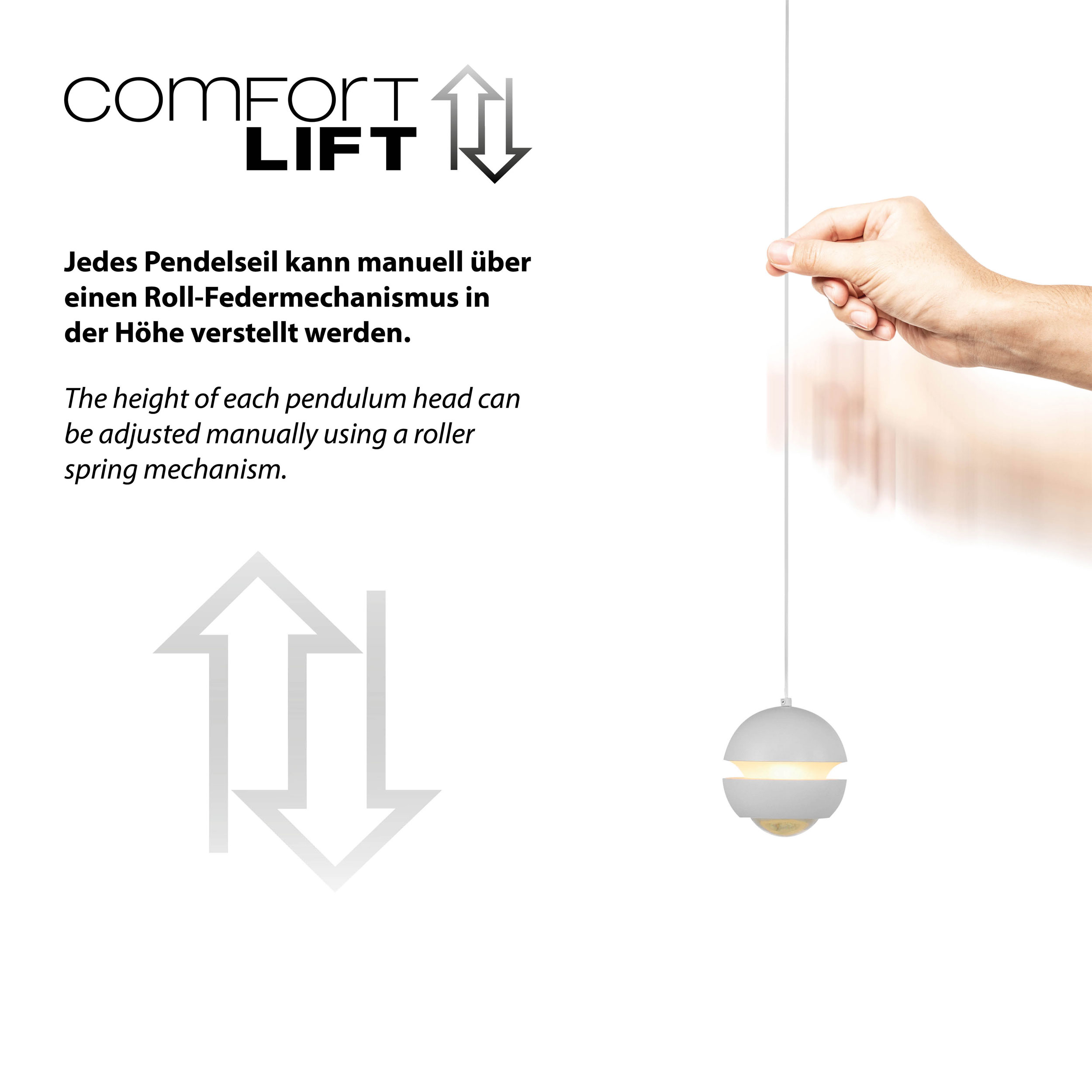 SCHÖNER WOHNEN LED-Pendelleuchte 1flg image number 4