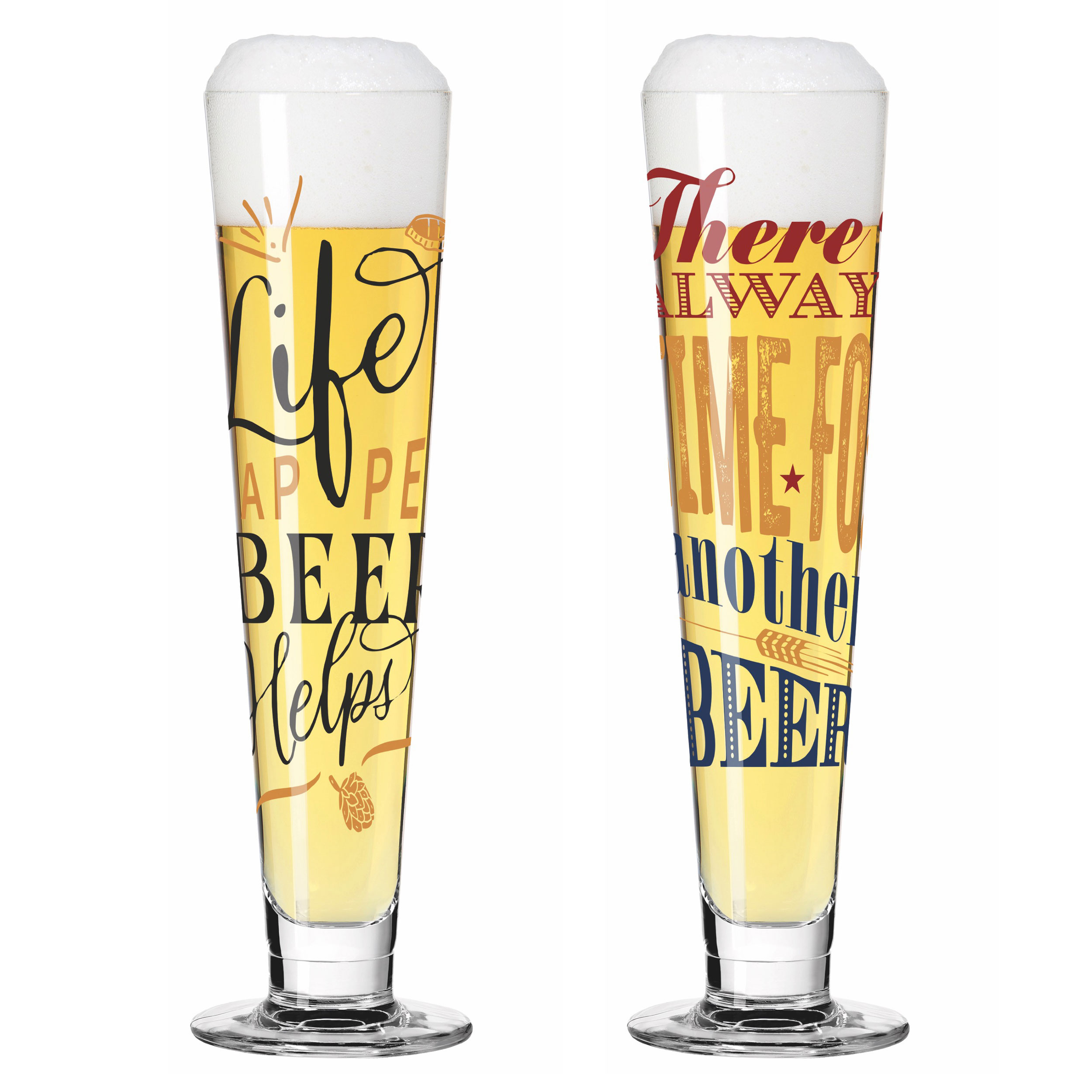 Ritzenhoff Cristal 2er Bierglas 385ml image number 1