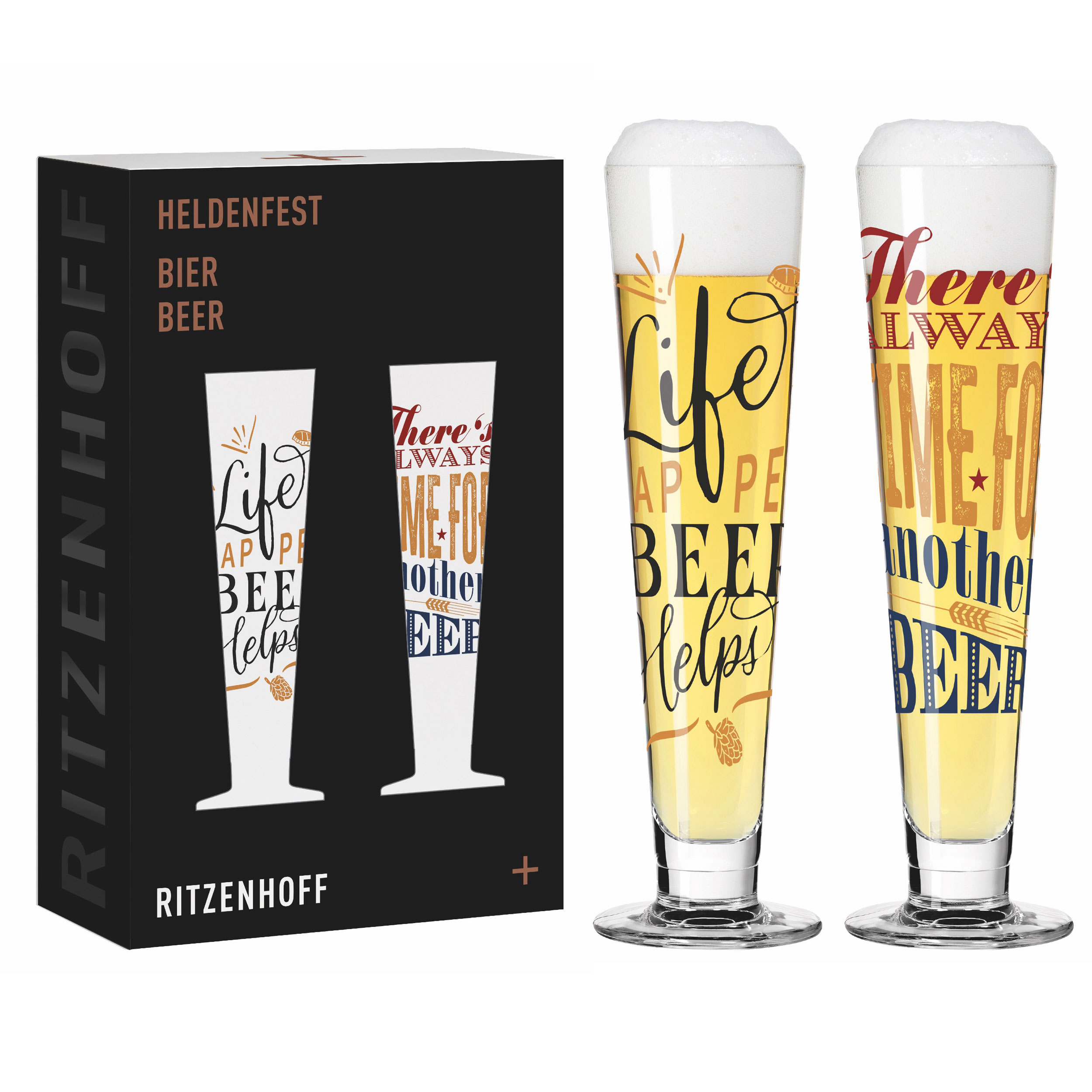 Ritzenhoff Cristal 2er Bierglas 385ml image number 2