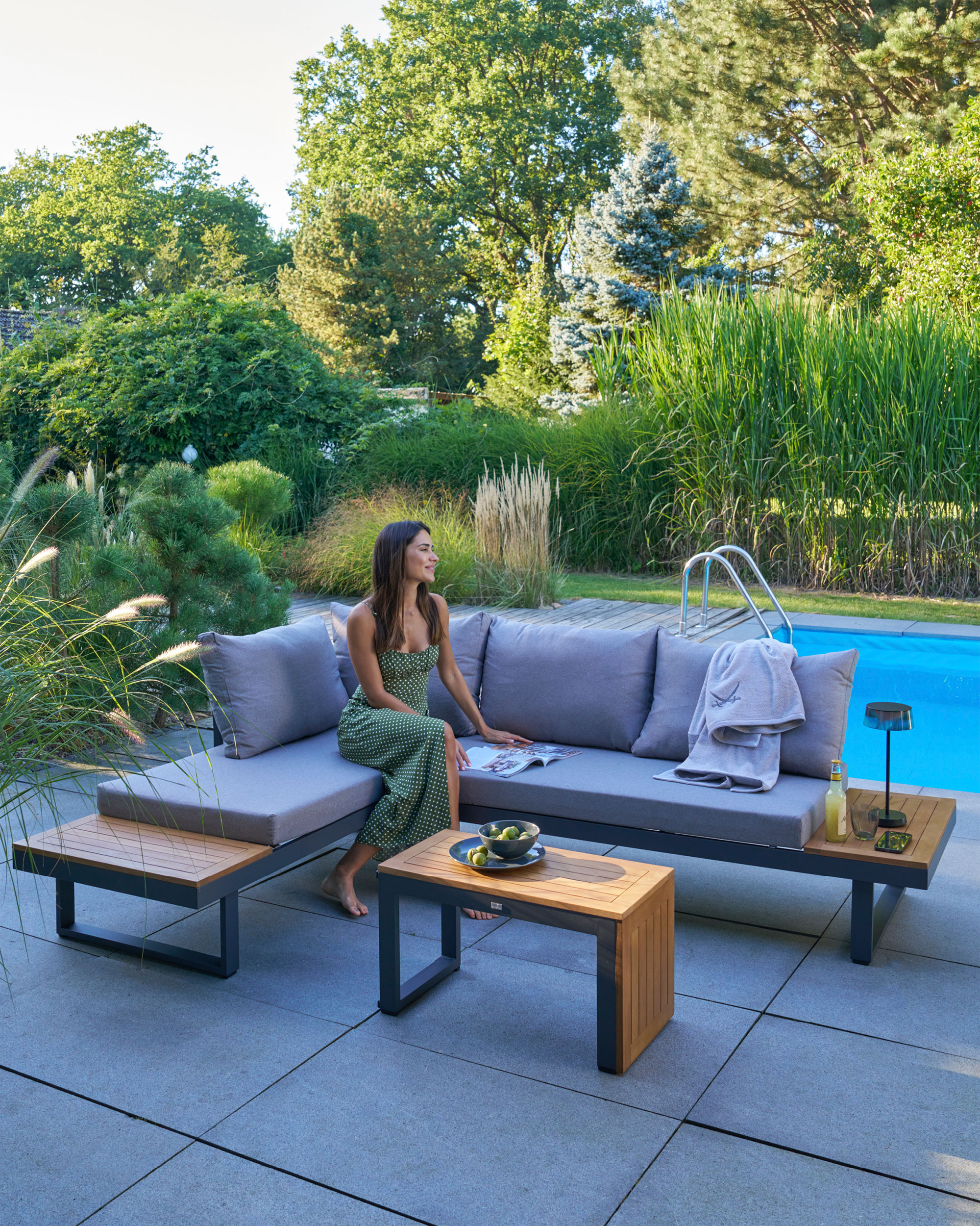 OUTDOOR Gartenlounge variabel stellbar image number 11